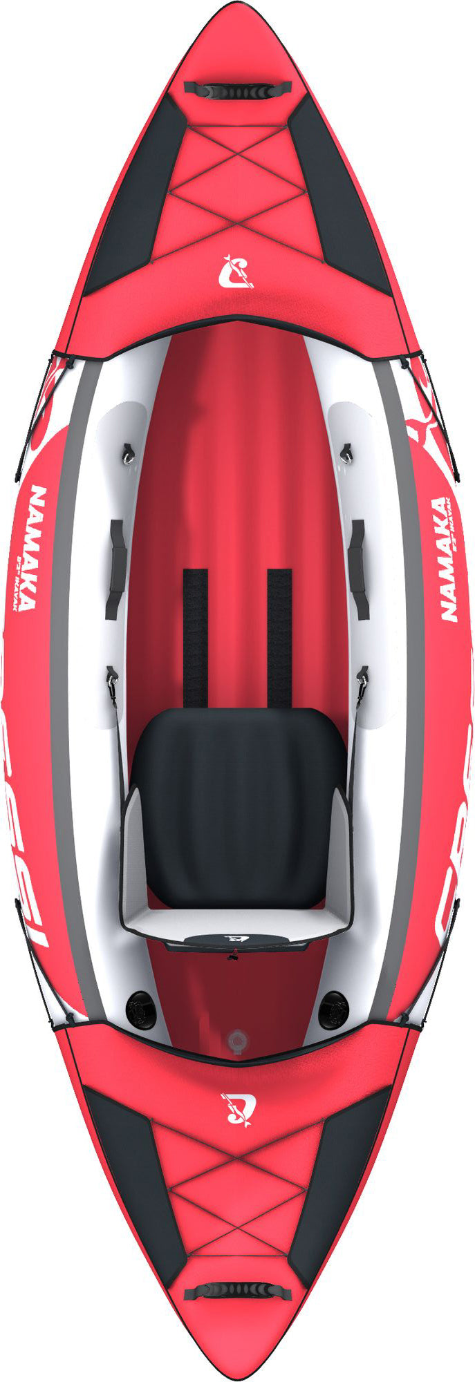 Cressi Namaka Ikayak Set gonfiabile singolo doppio paddling inflatable kayak single double seat set
