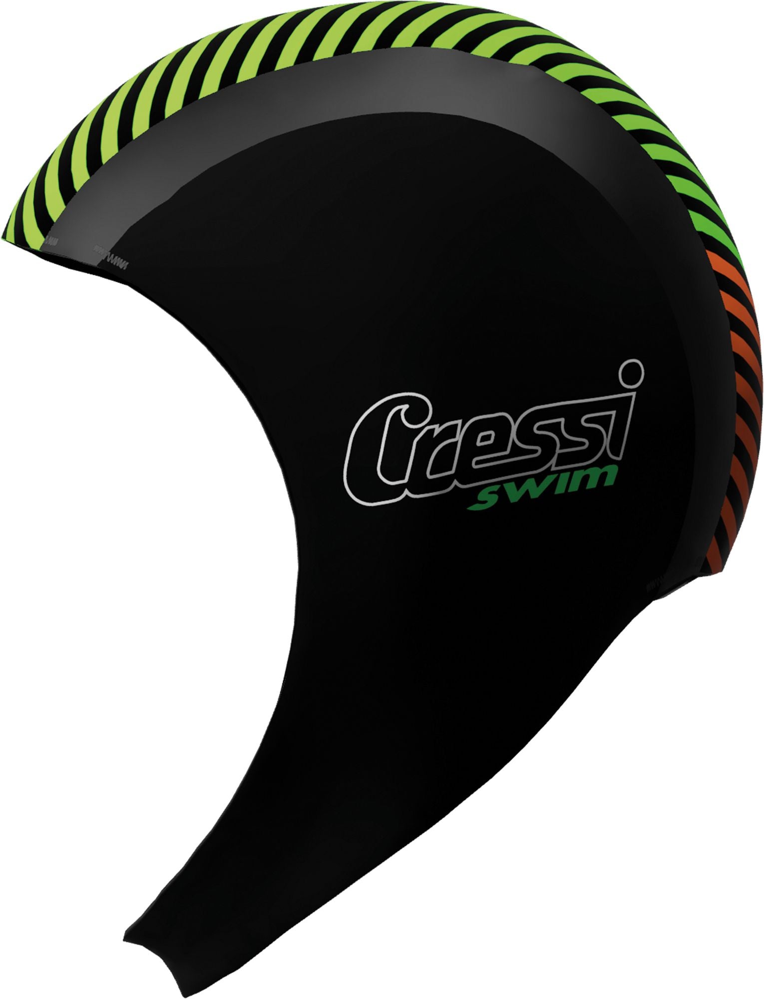 Cressi Swim Hood - DG002397 - Swim Hood - Black / S/M / 2 mm - Swimming