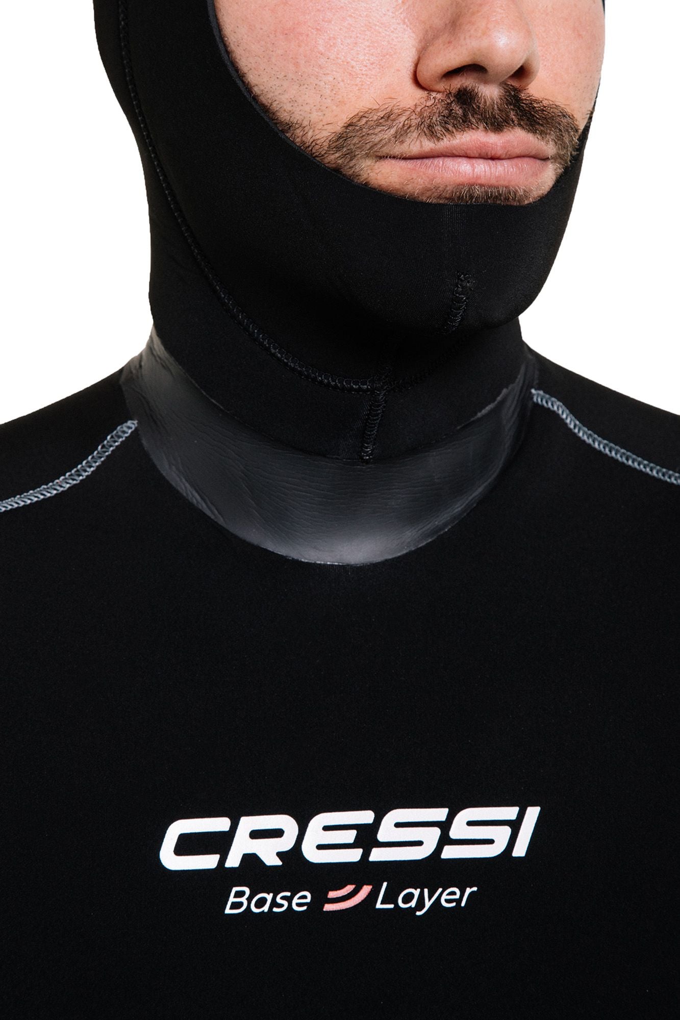 Cressi Hood Vest Base Layer Man gilet sottomuta uomo spiaggia immersion subacque apnea nuoto pesca corpett scuba diving spearfishing freediving snorkeling & beach paddling swimming neoprene vest undersuit wetsuit accessor base layer man
