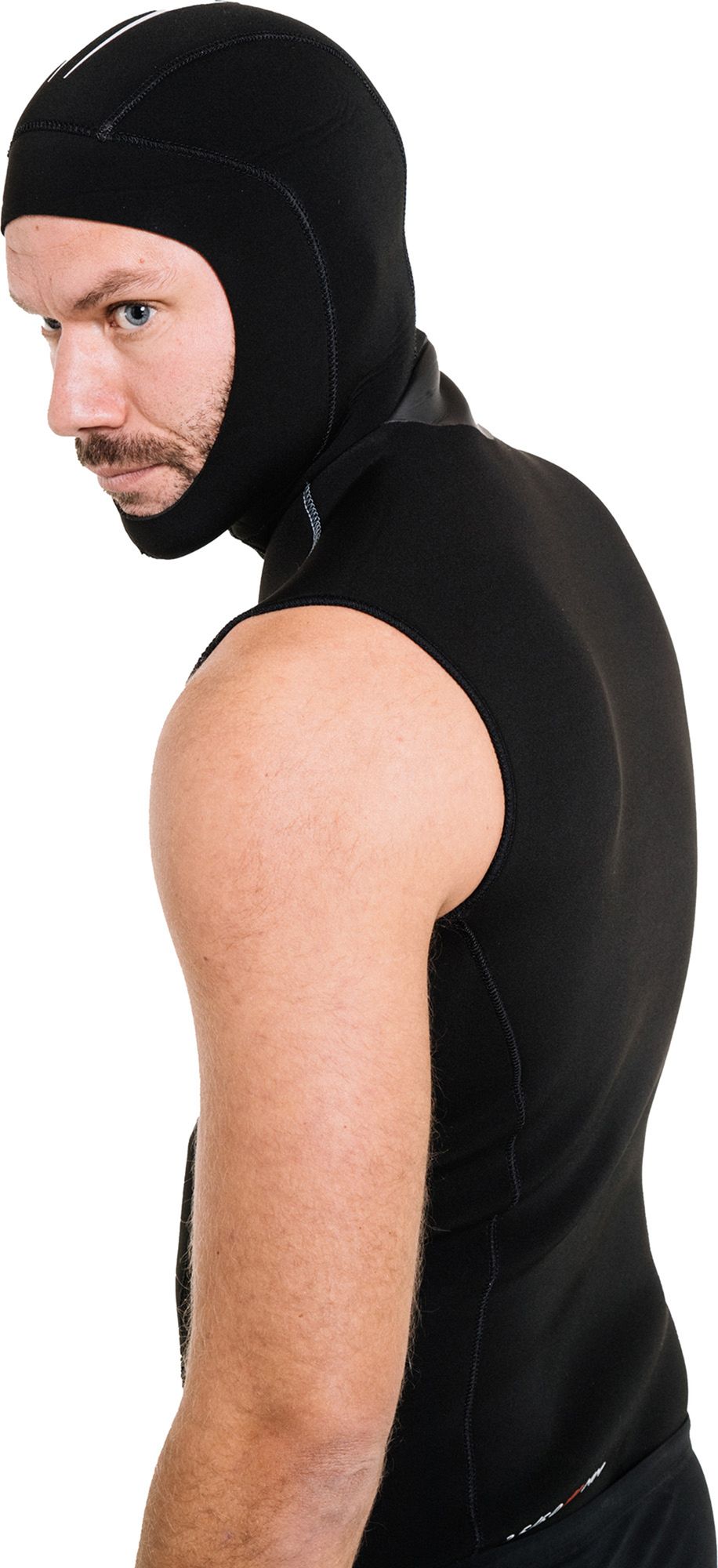 Cressi Hood Vest Base Layer Man gilet sottomuta uomo spiaggia immersion subacque apnea nuoto pesca corpett scuba diving spearfishing freediving snorkeling & beach paddling swimming neoprene vest undersuit wetsuit accessor base layer man