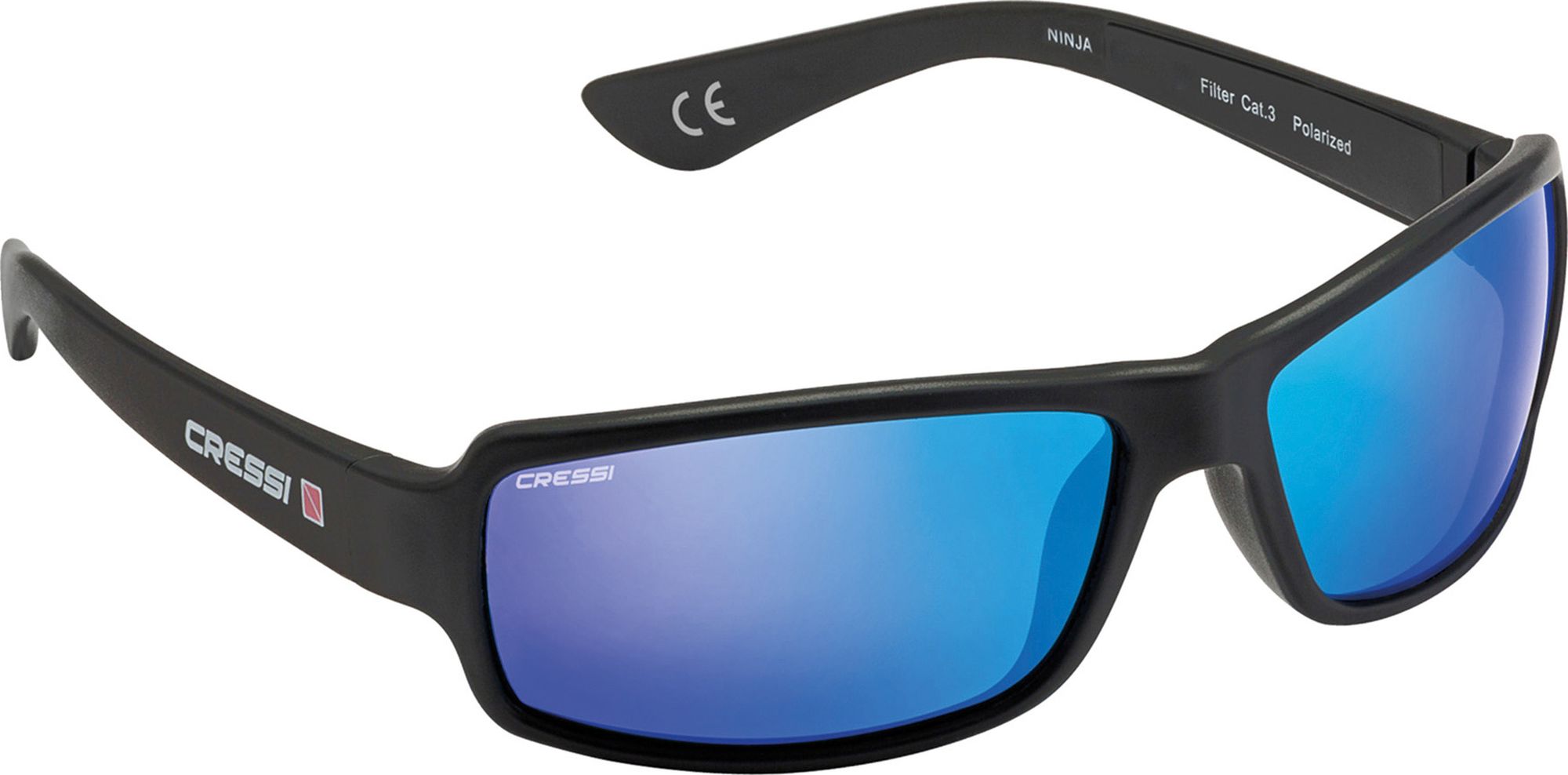 Cressi Ninja Sunglasses occhiali da sole spiaggia polarizzat idrofobic snorkeling & beach polarized hydrofobic htc sunglasses adult