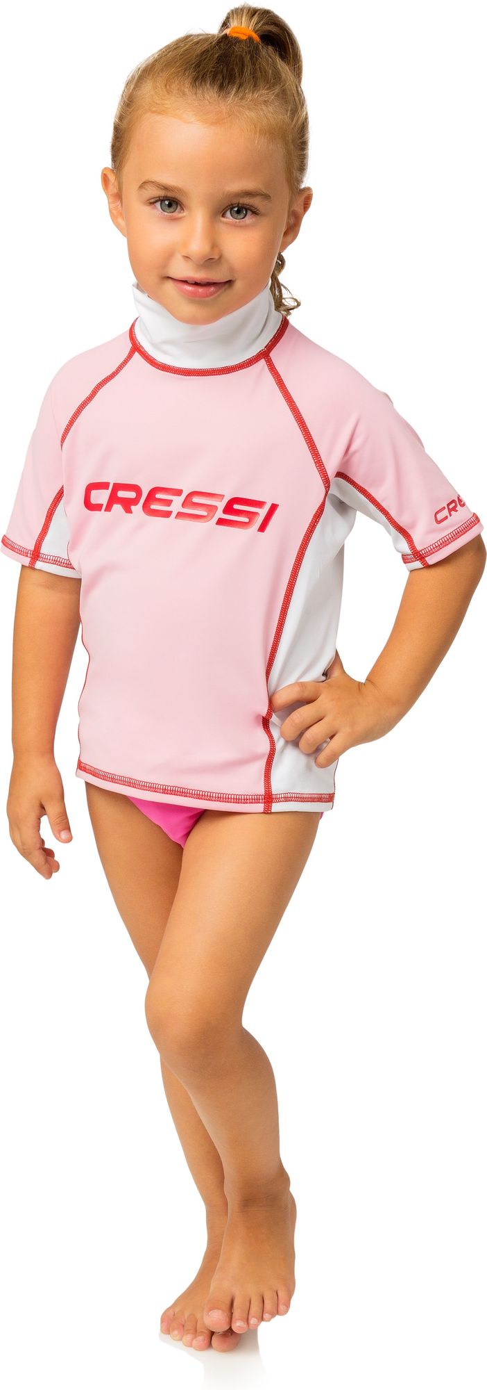 Cressi Rashguard Shirt Junior spiaggia protezion protettiv snorkeling & beach paddling protect rashguard short sleeve shirt junior