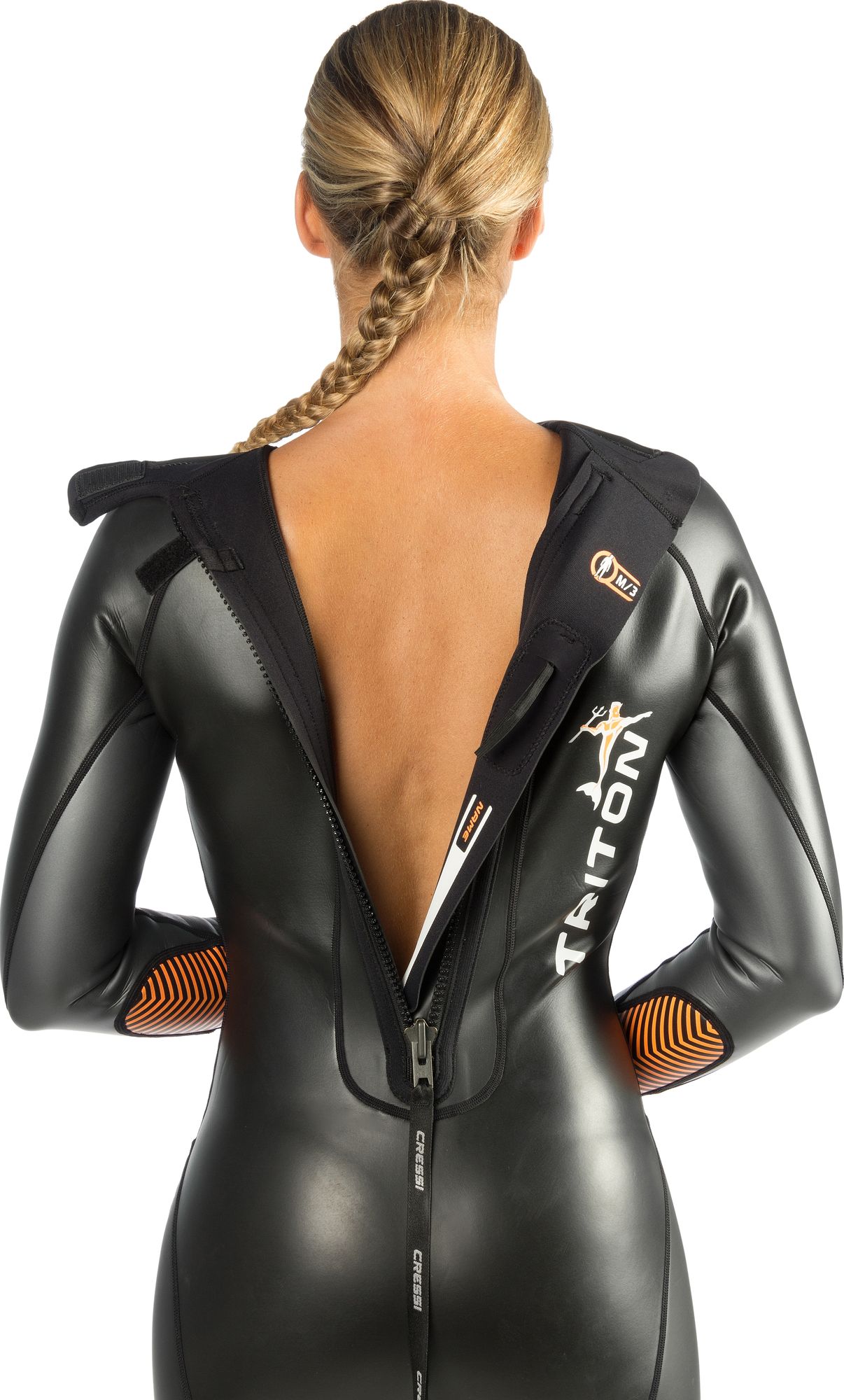 Cressi Triton Wetsuit Lady muta donna nuoto muta mute umid mutino swimming neoprene wetsuit long sleeve shorty man