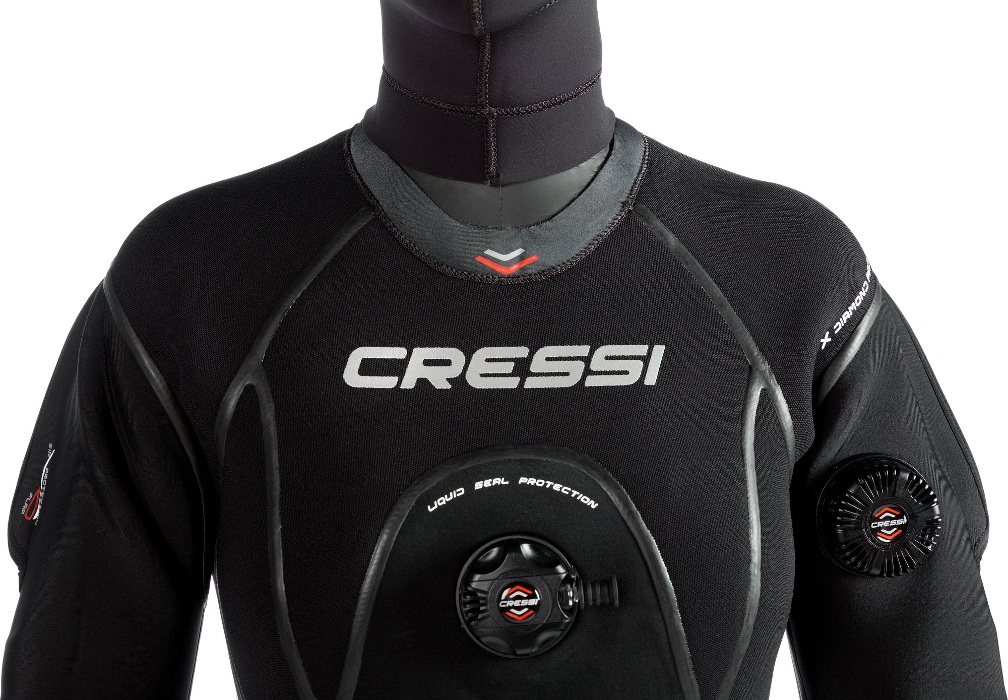 Cressi Desert Drysuit Lady muta stagna donna immersion subacque muta mute Drysuit scuba diving neoprene suit long sleeve drysuit lady