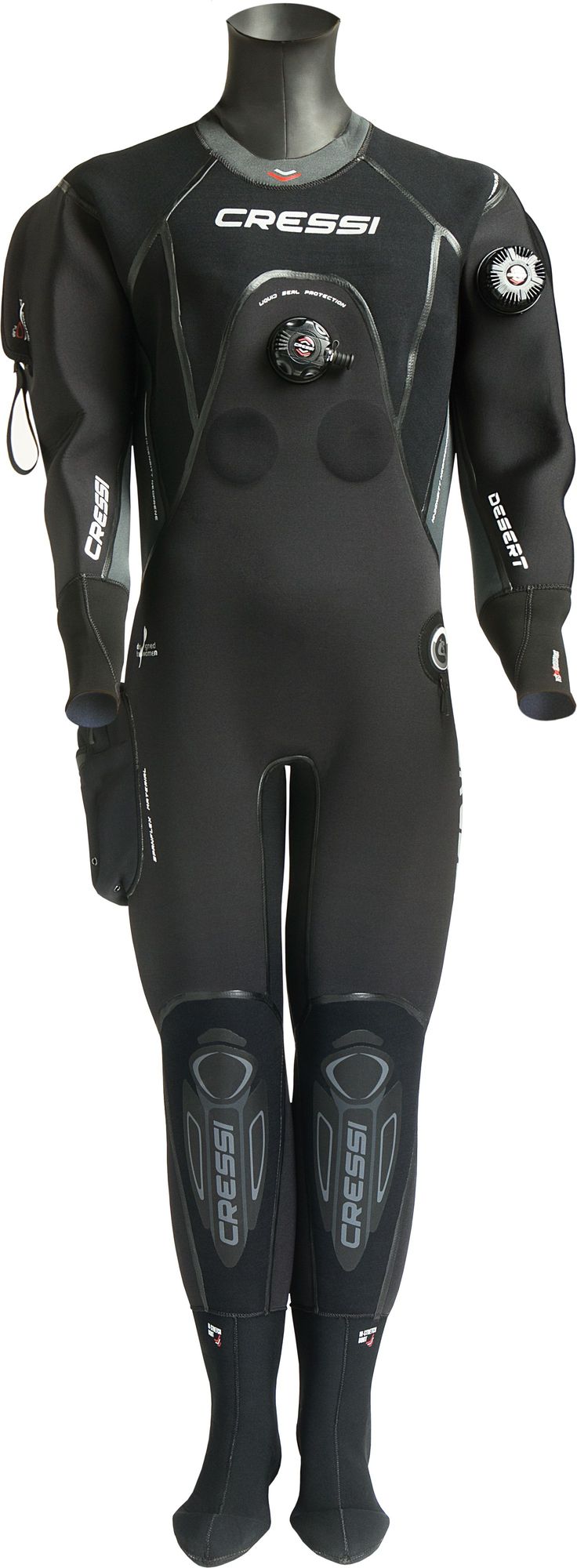 Cressi Desert Drysuit Lady muta stagna donna immersion subacque muta mute Drysuit scuba diving neoprene suit long sleeve drysuit lady