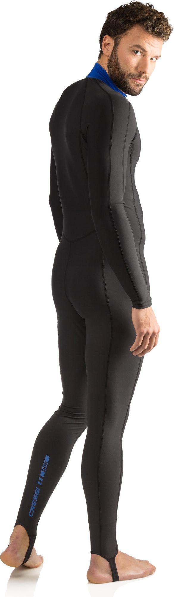 Cressi Skin Fullsuit Man spiaggia immersion subacque apnea pesca protezion protettiv scuba diving spearfishing freediving snorkeling & beach protect rashguard undersuit fullsuit man