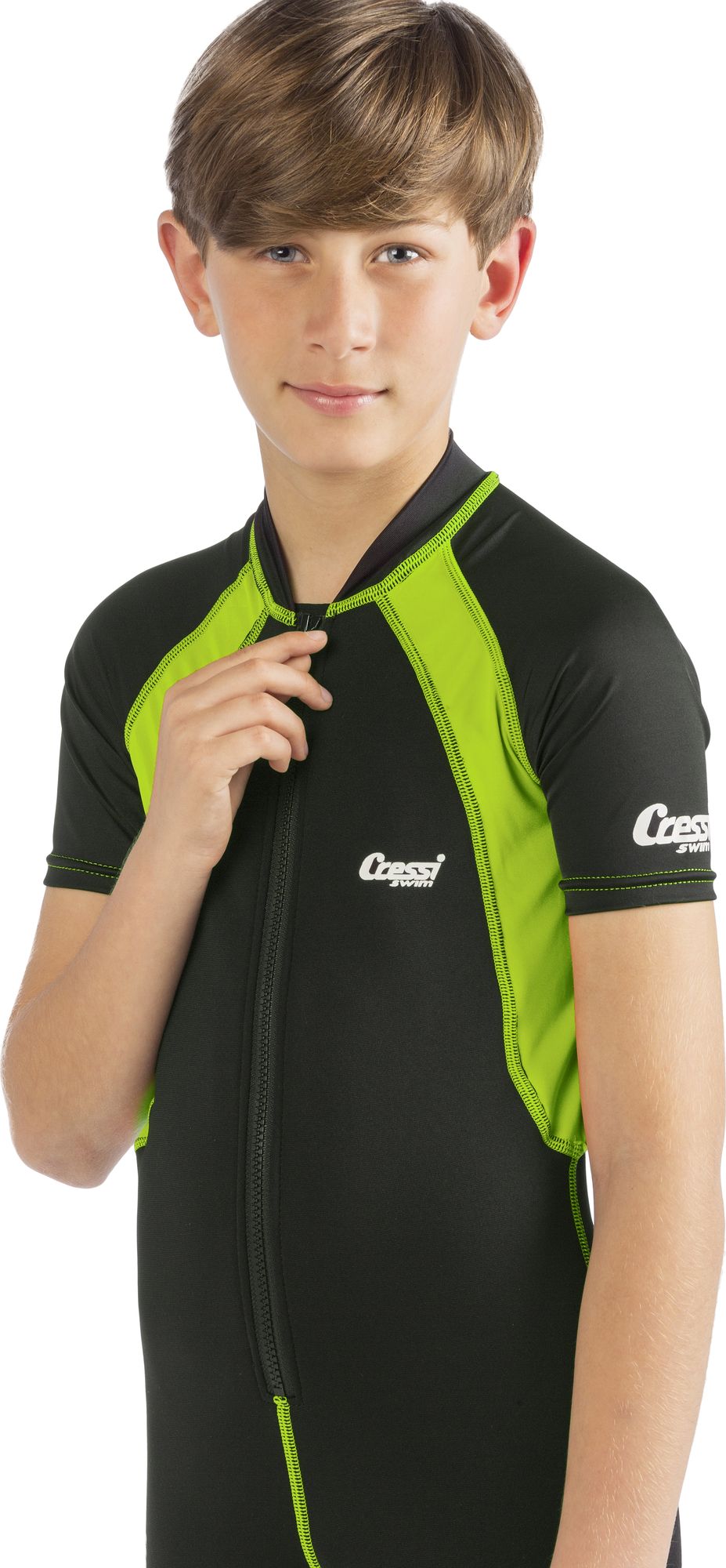 Cressi Kids Shorty shorty bambino spiaggia muta mute umid mutino snorkeling & beach neoprene wetsuit short sleeve shorty kid