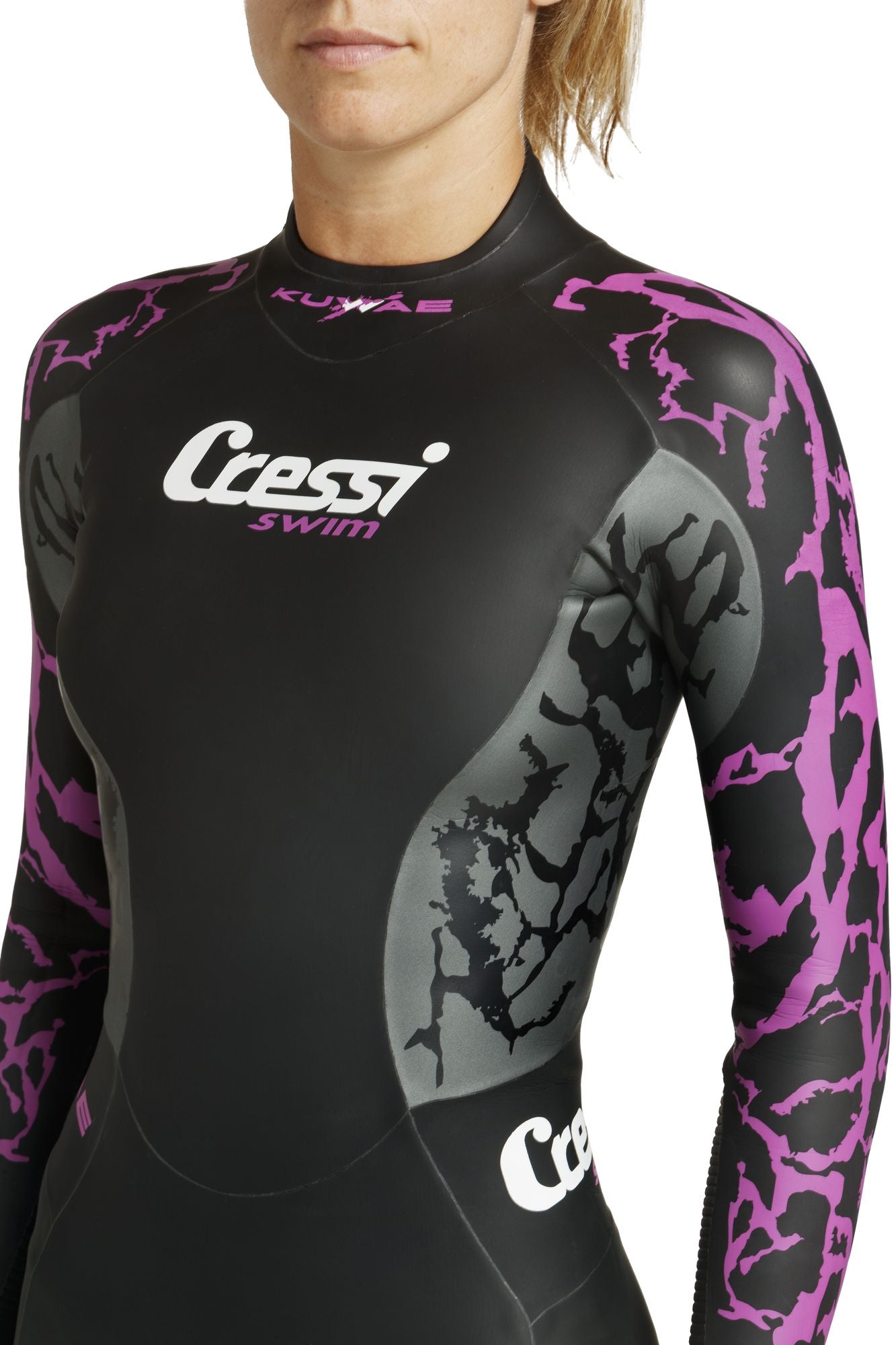 Cressi Kuwae Multi Thk Swimsuit Lady muta da nuoto lady nuoto muta mute umid mono pezz swimming neoprene wetsuit long sleeve monopiece lady