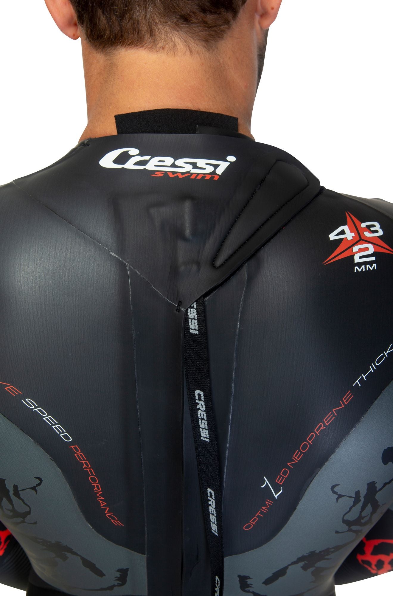 Cressi Kuwae Multi Thk Swimsuit Man muta da nuoto uomo nuoto muta mute umid mono pezz swimming neoprene wetsuit long sleeve monopiece man