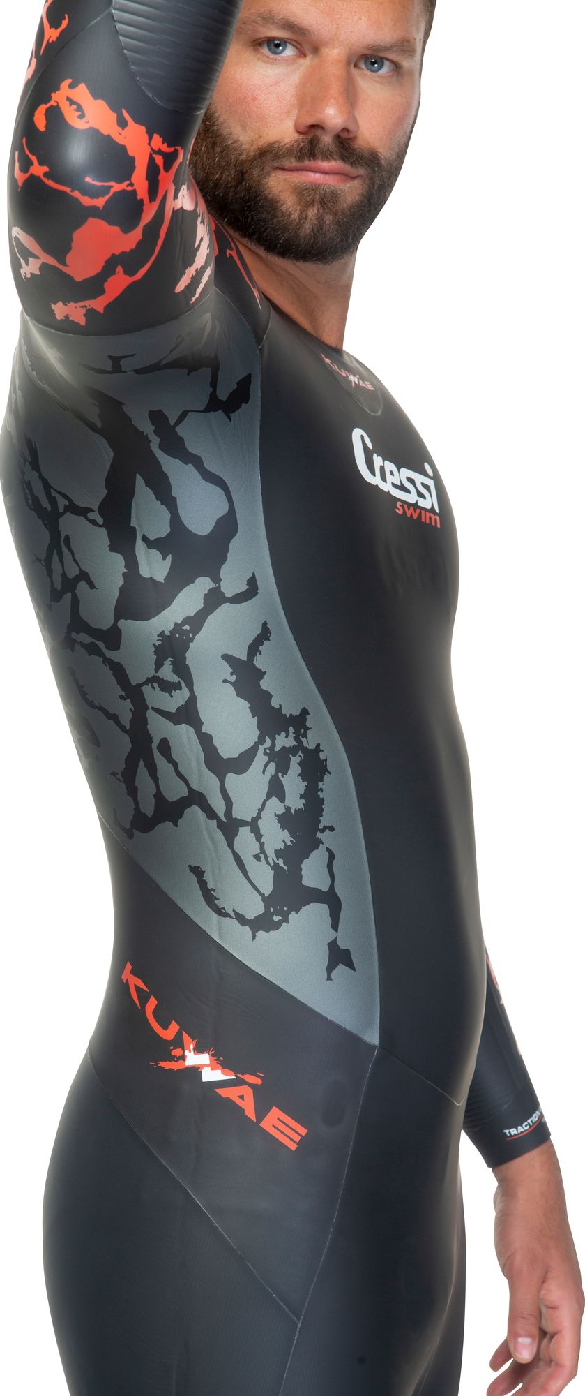 Cressi Kuwae Multi Thk Swimsuit Man muta da nuoto uomo nuoto muta mute umid mono pezz swimming neoprene wetsuit long sleeve monopiece man