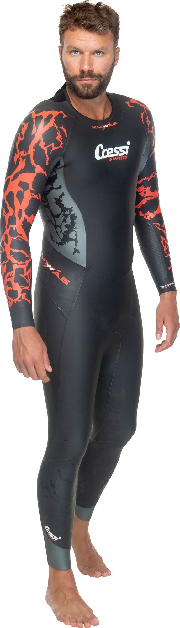 Cressi Kuwae Multi Thk Swimsuit Man muta da nuoto uomo nuoto muta mute umid mono pezz swimming neoprene wetsuit long sleeve monopiece man