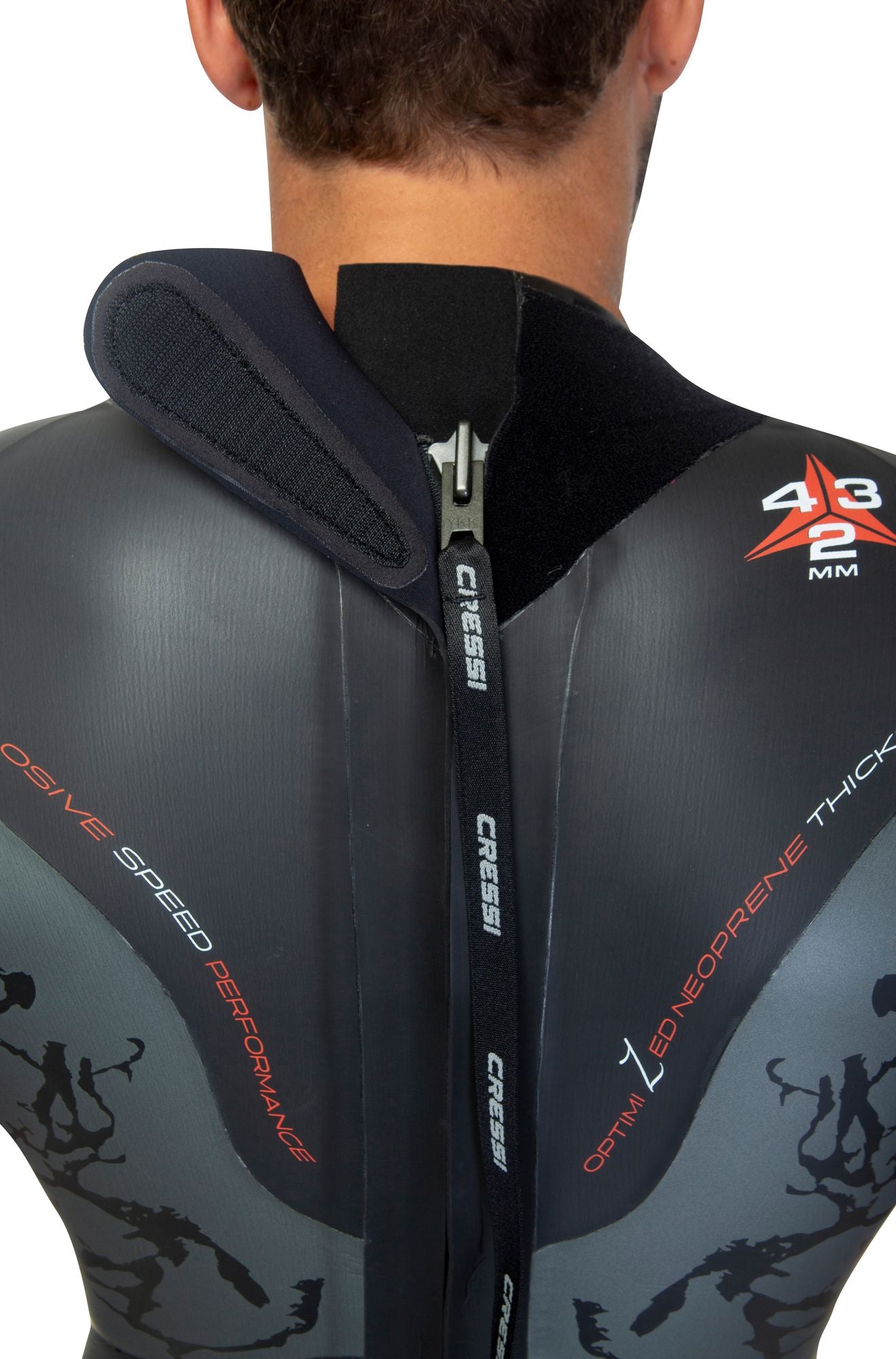 Cressi Kuwae Multi Thk Swimsuit Man muta da nuoto uomo nuoto muta mute umid mono pezz swimming neoprene wetsuit long sleeve monopiece man