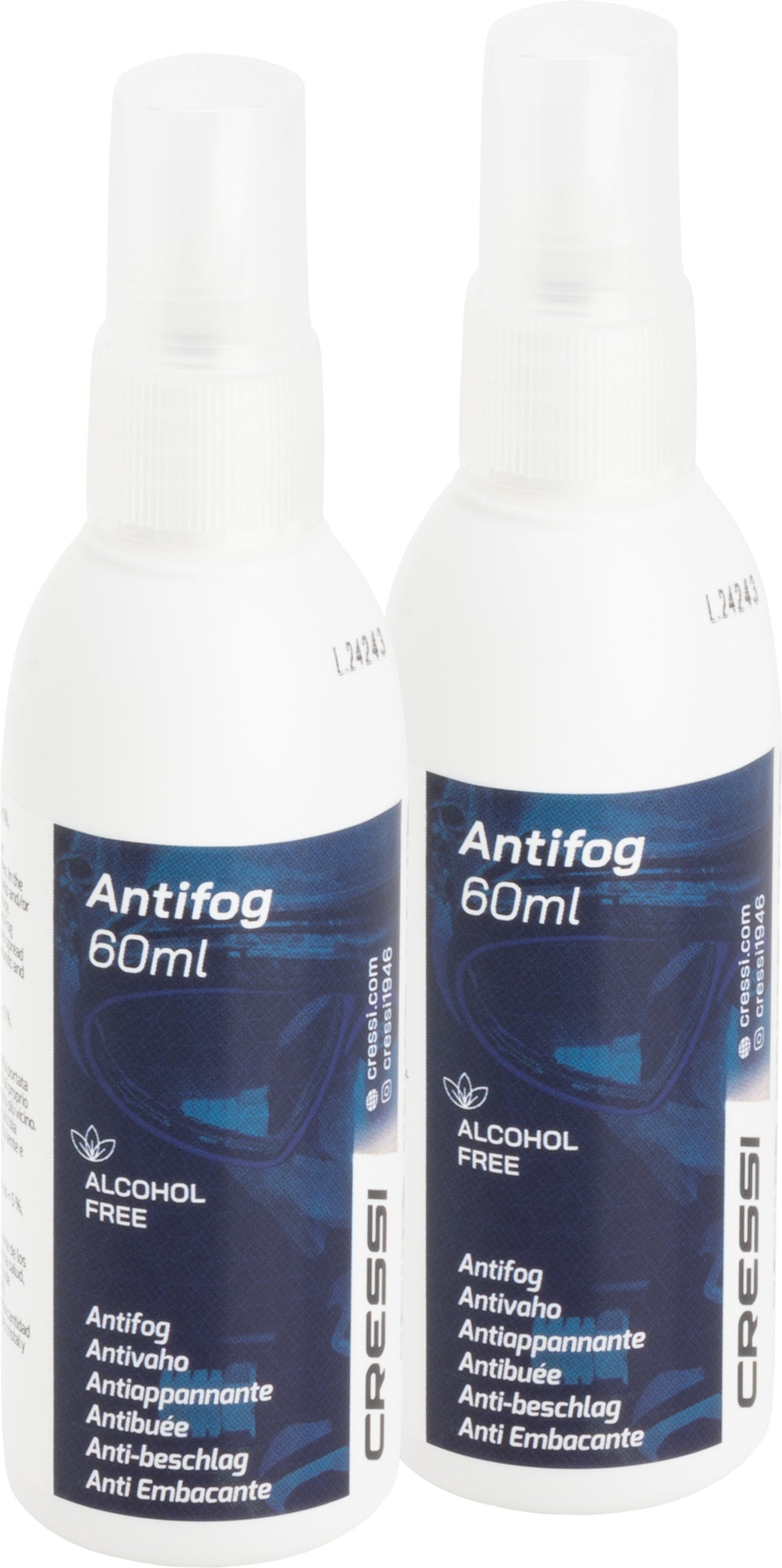DeepClear Spray Anti-Fog x2 pcs