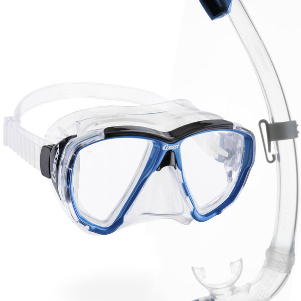 Big Eyes + Seal Dry Snorkel Combo