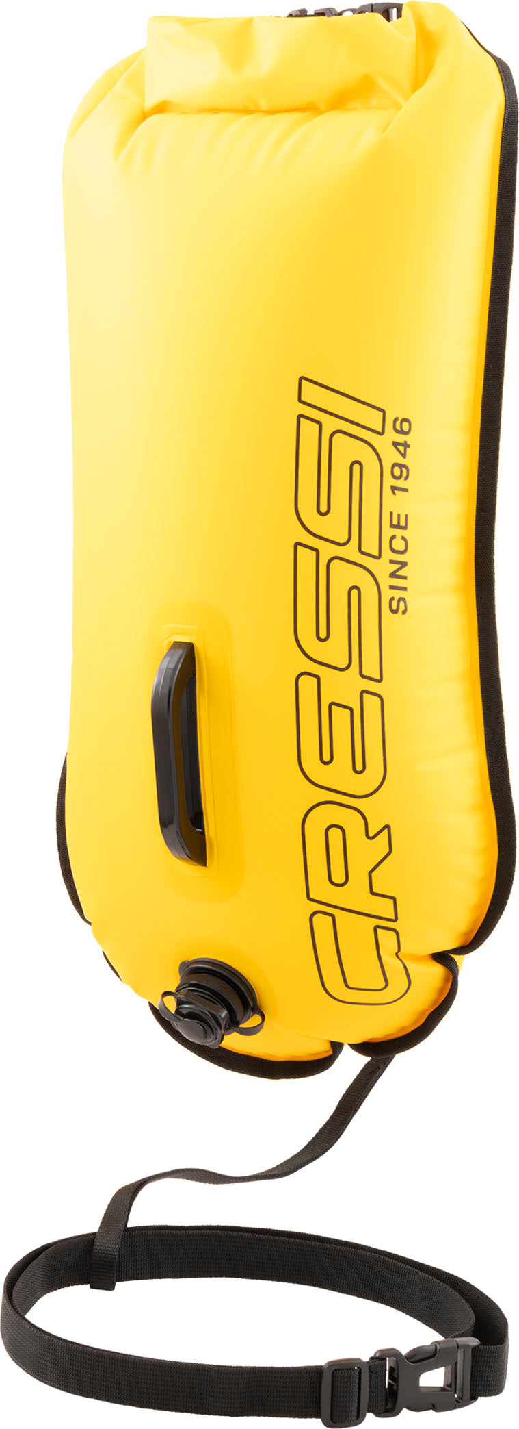 Cressi Glide Pro Swim Buoy - TA612110 - Glide Pro Swim Buoy - Yellow / 28 L - Swimming