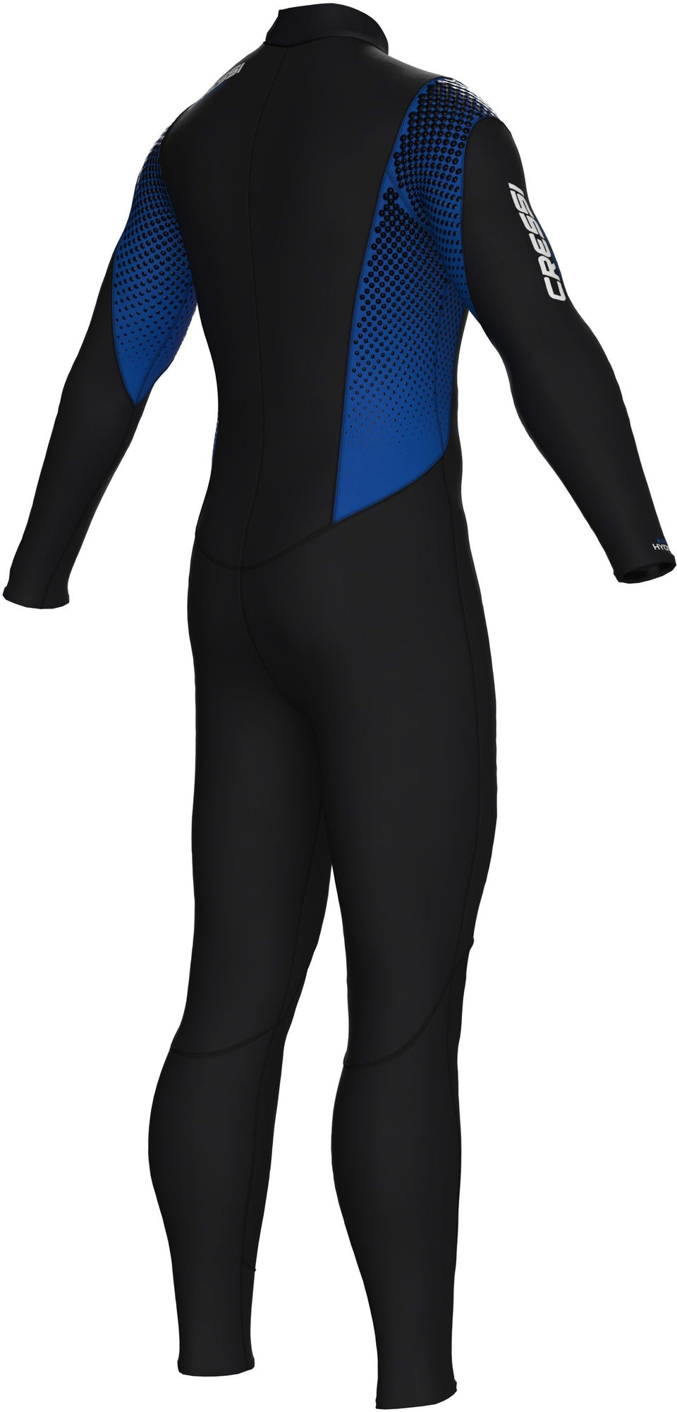 Cressi Velvet Wetsuit Man - LU491302 - Velvet Wetsuit Man - Black / Blue / S / 3 mm - Scuba Diving | Snorkeling | Watersports