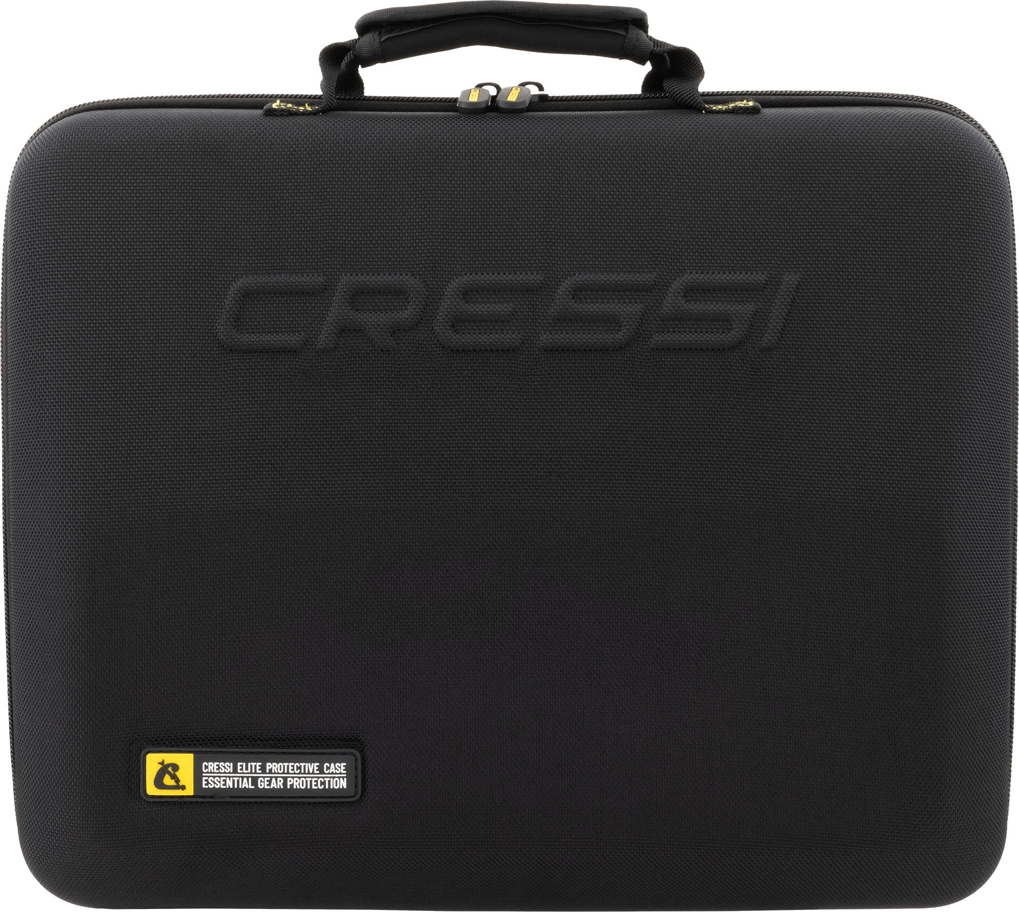 Cressi Elite Regulator Case - HZ700000 - Elite Regulator Case - Black / Yellow - Scuba Diving