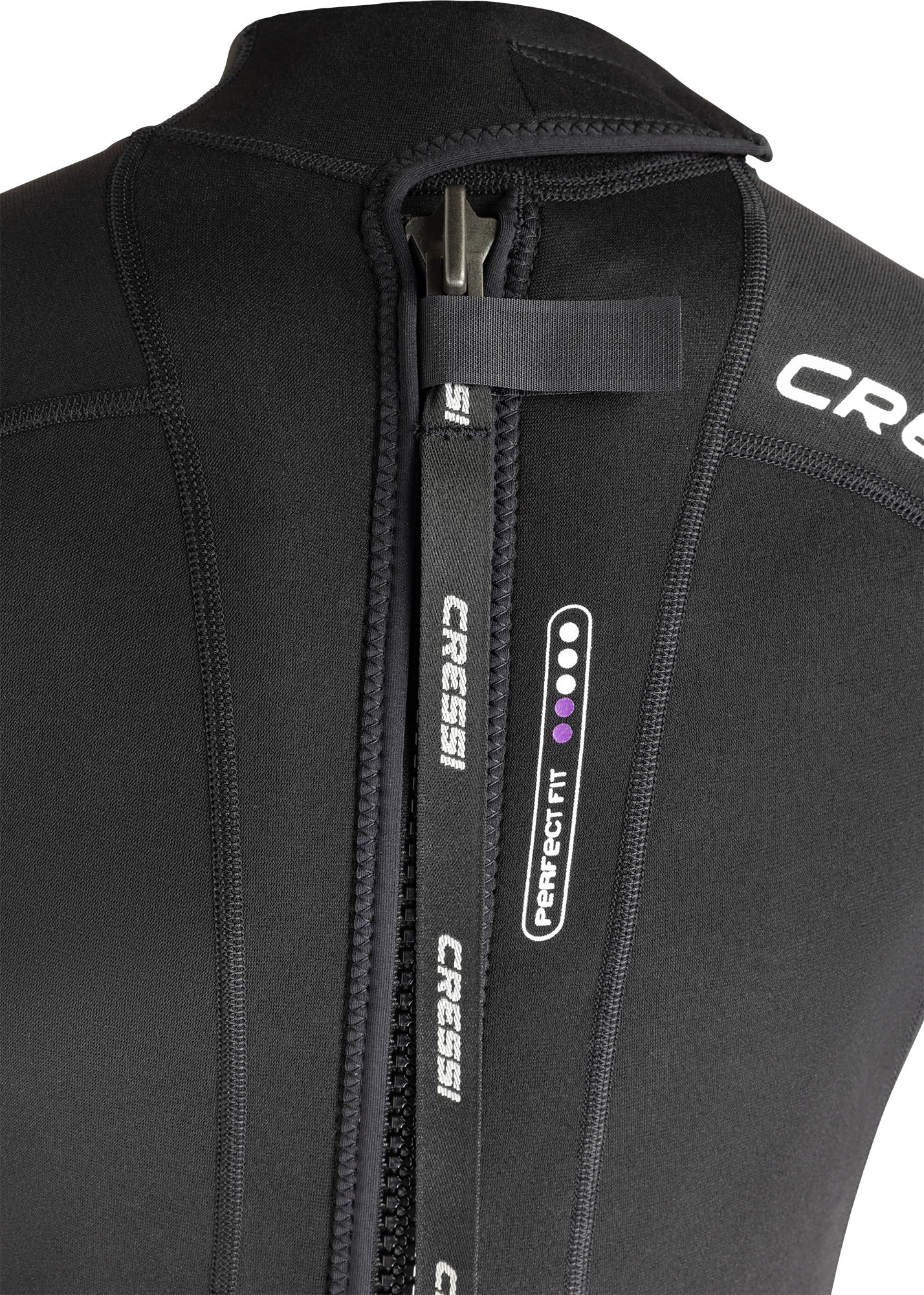 Cressi Fast 1 mm Wetsuit Lady - LR109101 - Fast 1 mm Wetsuit Lady - Black / Grey / XS / 1 mm - Scuba Diving
