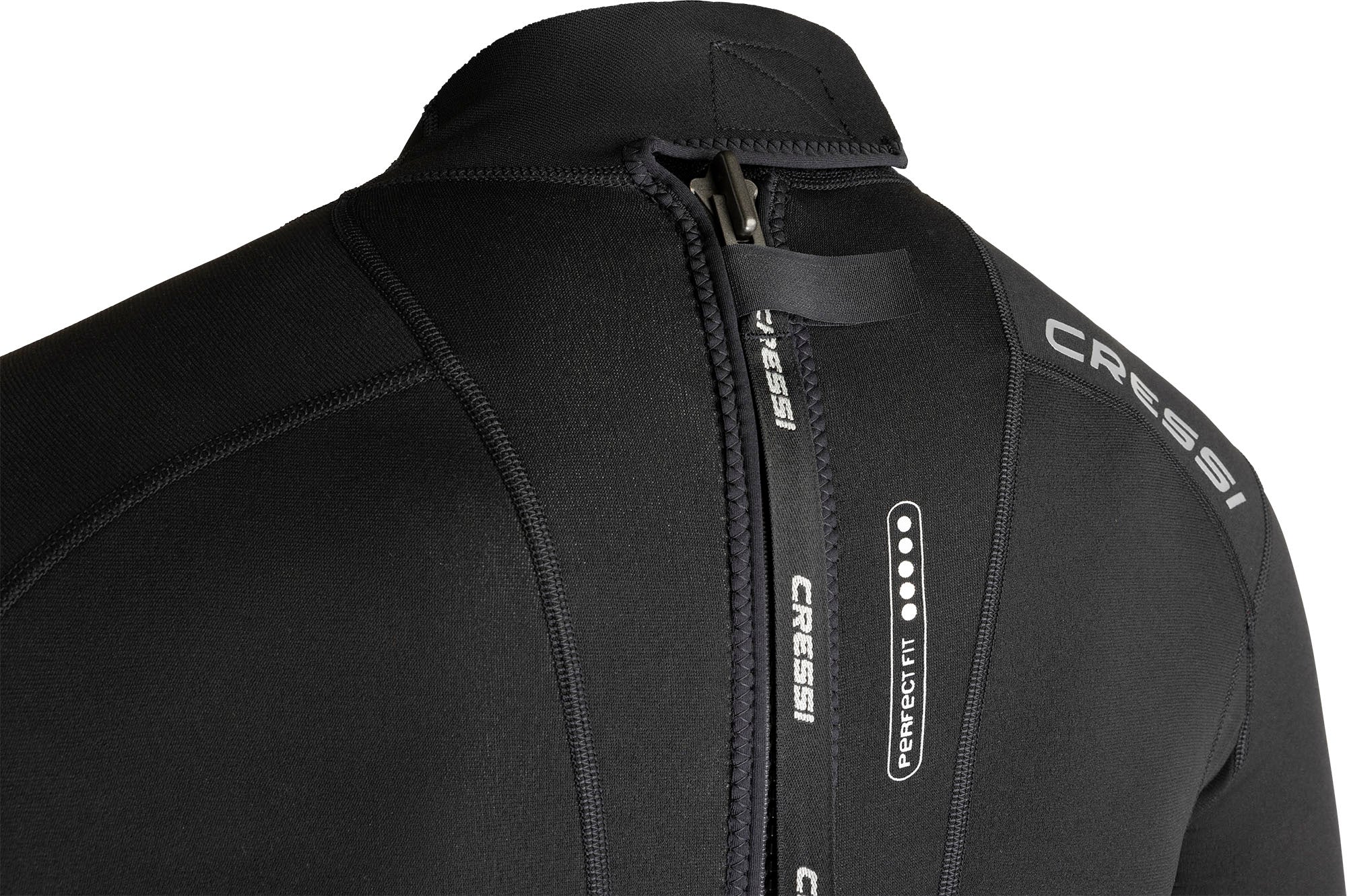 Cressi Fast 1 mm Wetsuit Man - LR108902 - Fast 1 mm Wetsuit Man - Black / Grey / S / 1 mm - Scuba Diving
