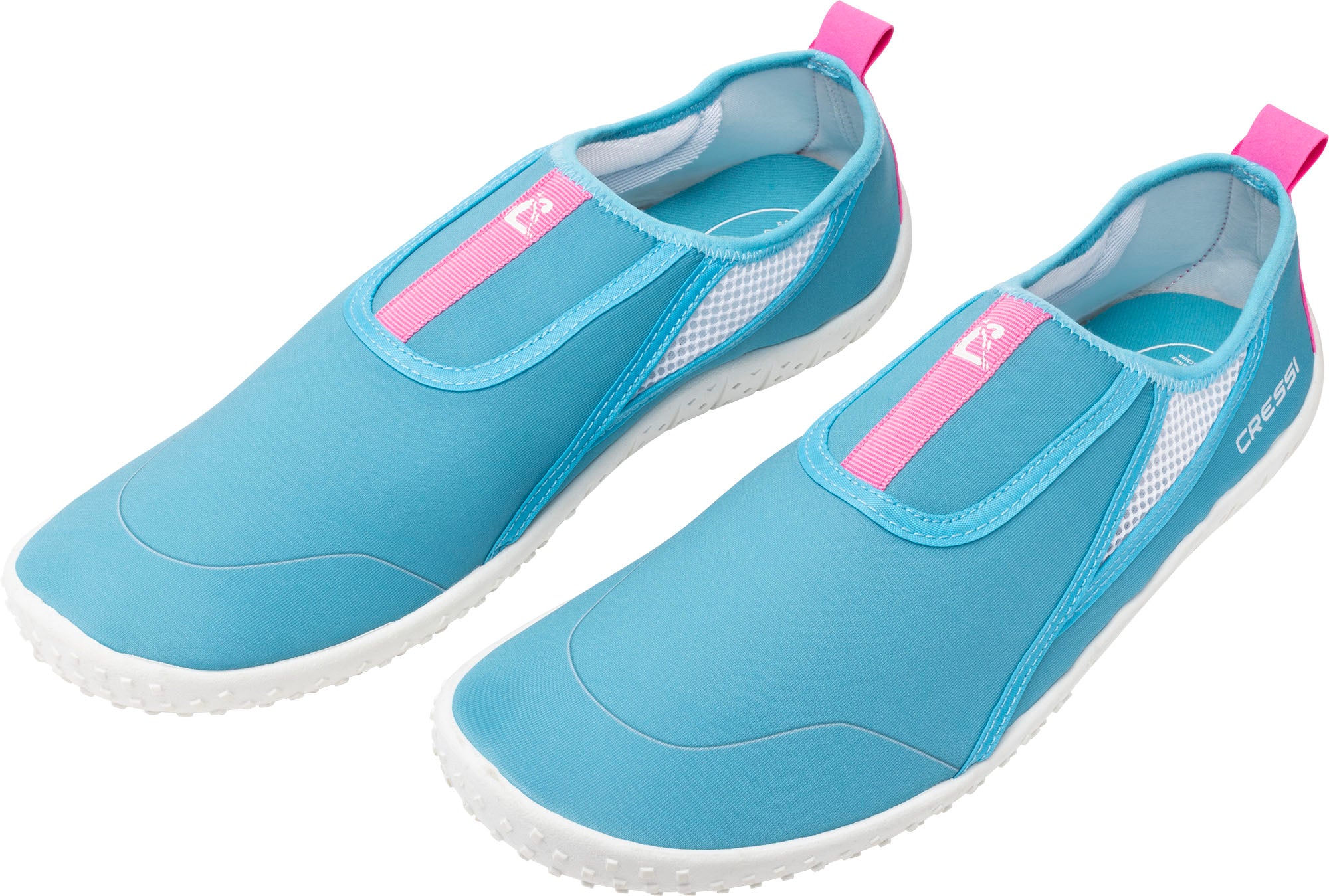 Cressi Kiwi Aqua Shoes - XVC010536 - Kiwi Aqua Shoes - Azure / Pink / White / 36 - Beach | Watersports