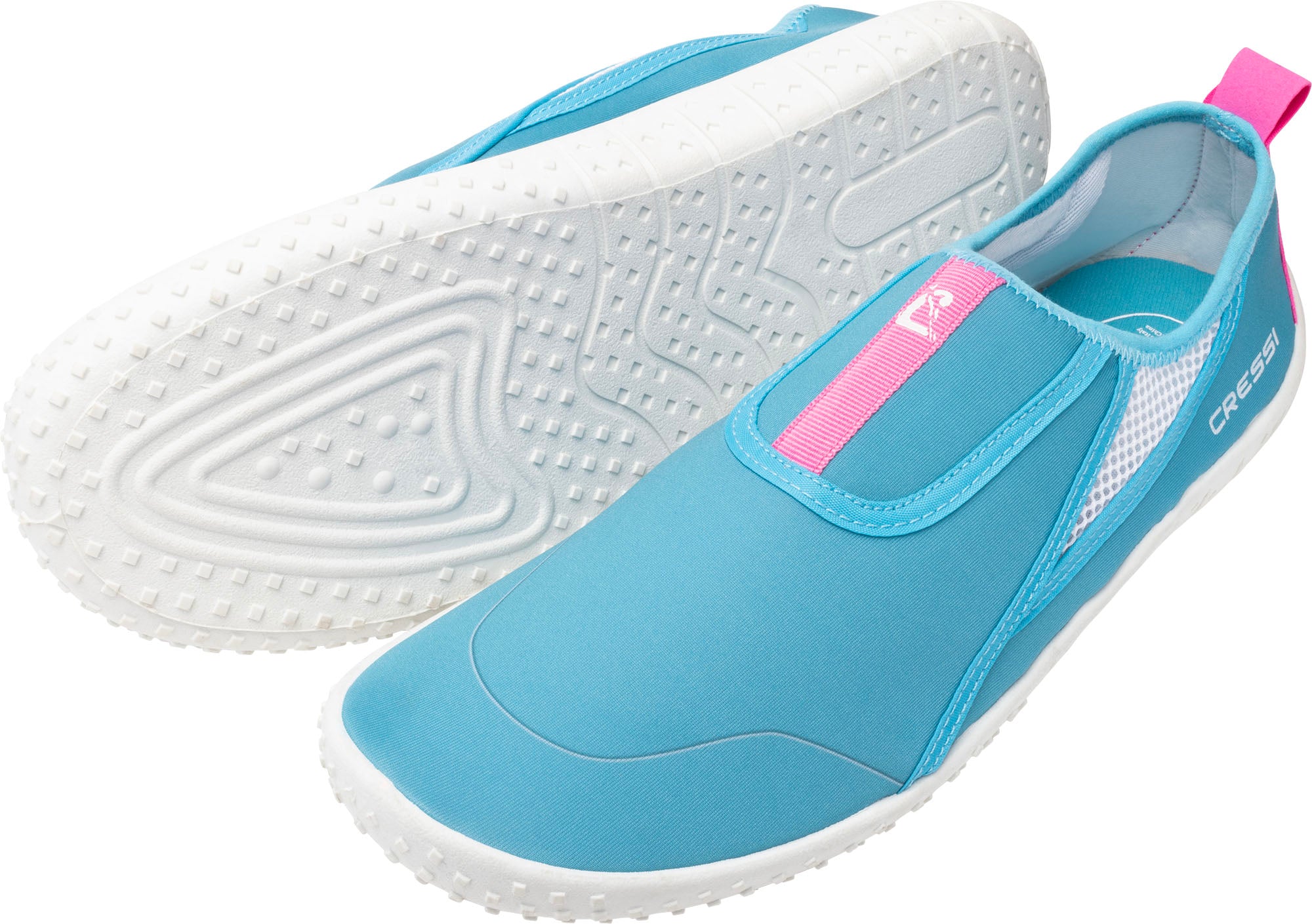 Cressi Kiwi Aqua Shoes - XVC010536 - Kiwi Aqua Shoes - Azure / Pink / White / 36 - Beach | Watersports