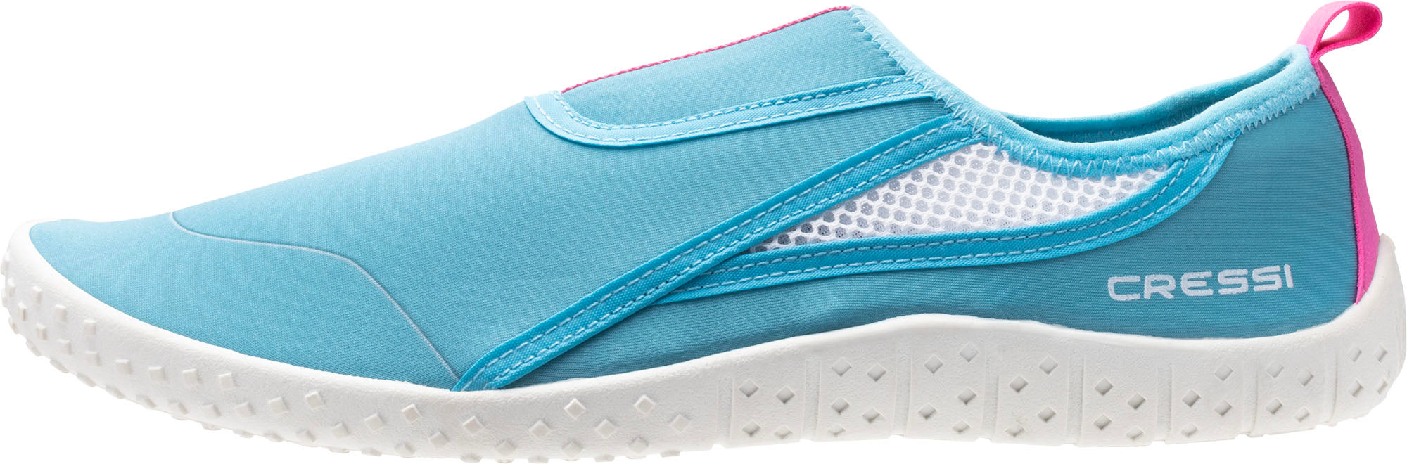 Cressi Kiwi Aqua Shoes - XVC010536 - Kiwi Aqua Shoes - Azure / Pink / White / 36 - Beach | Watersports