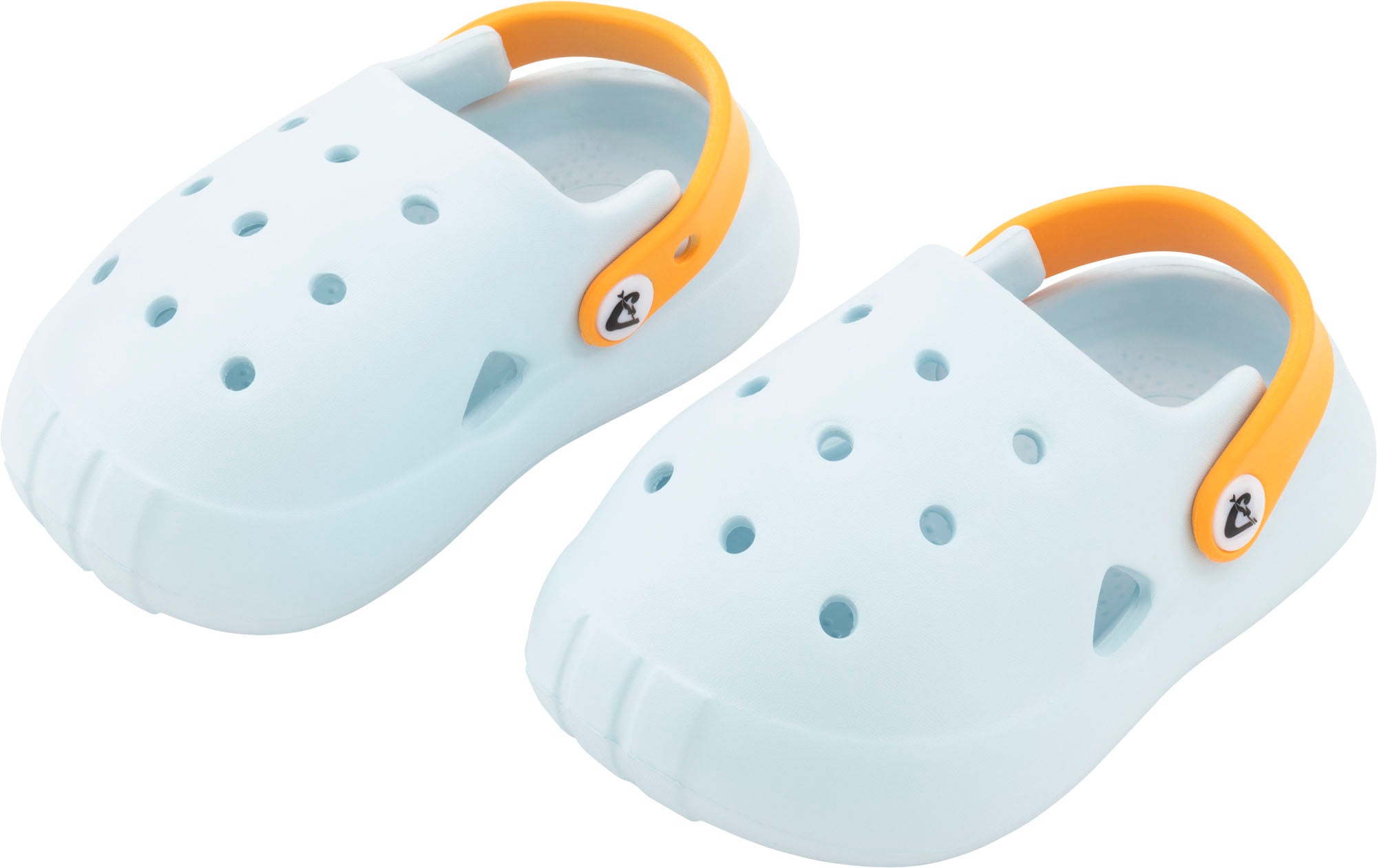 Cressi Jelly Kid Clogs - XVC120223 - Jelly Kid Clogs - Light Blue / Orange / 23/24 - Beach | Watersports