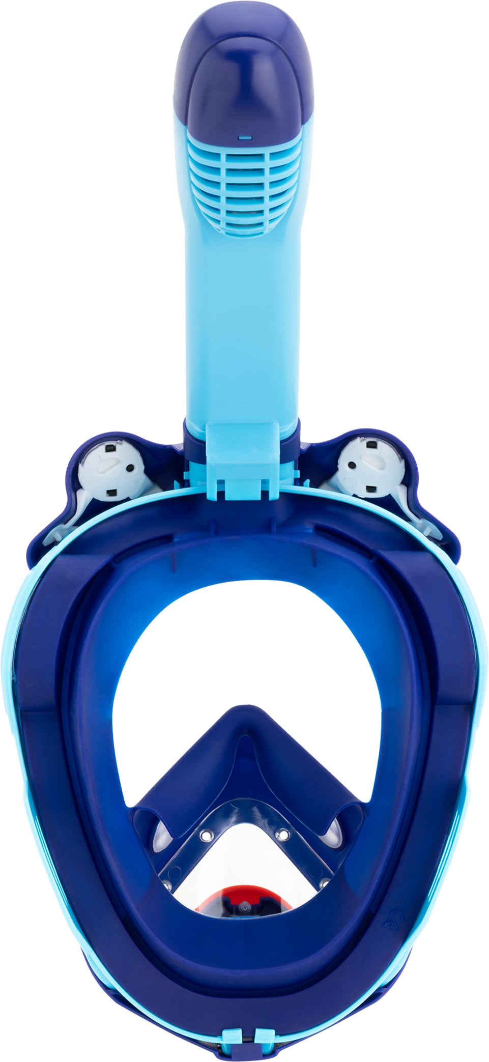 Cressi Kiddy Full Face Mask - XDT112220 - Kiddy Full Face Mask - Azure / Blue / Blue - Snorkeling