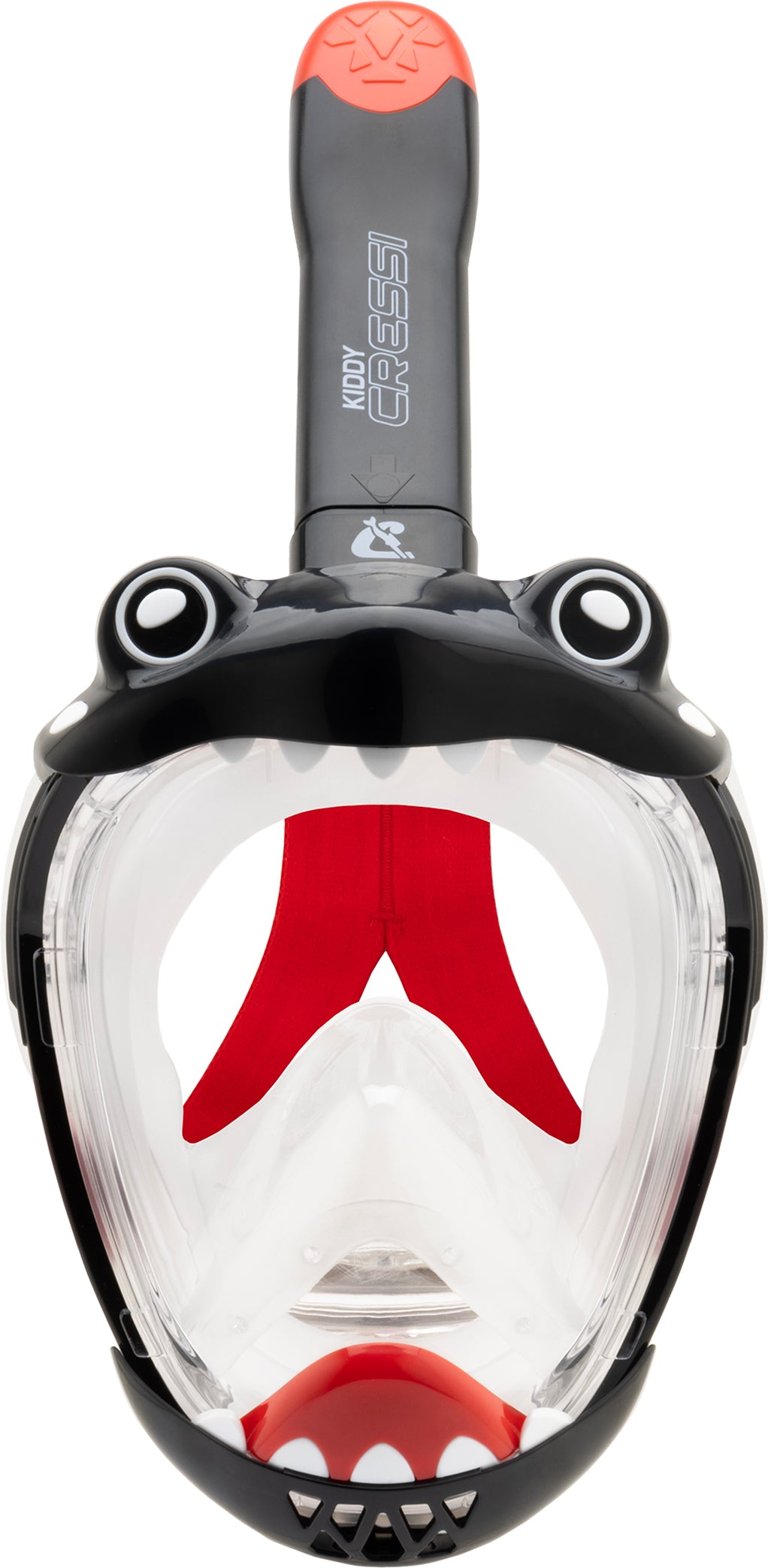 Cressi Kiddy Full Face Mask - XDT112220 - Kiddy Full Face Mask - Azure / Blue / Blue - Snorkeling