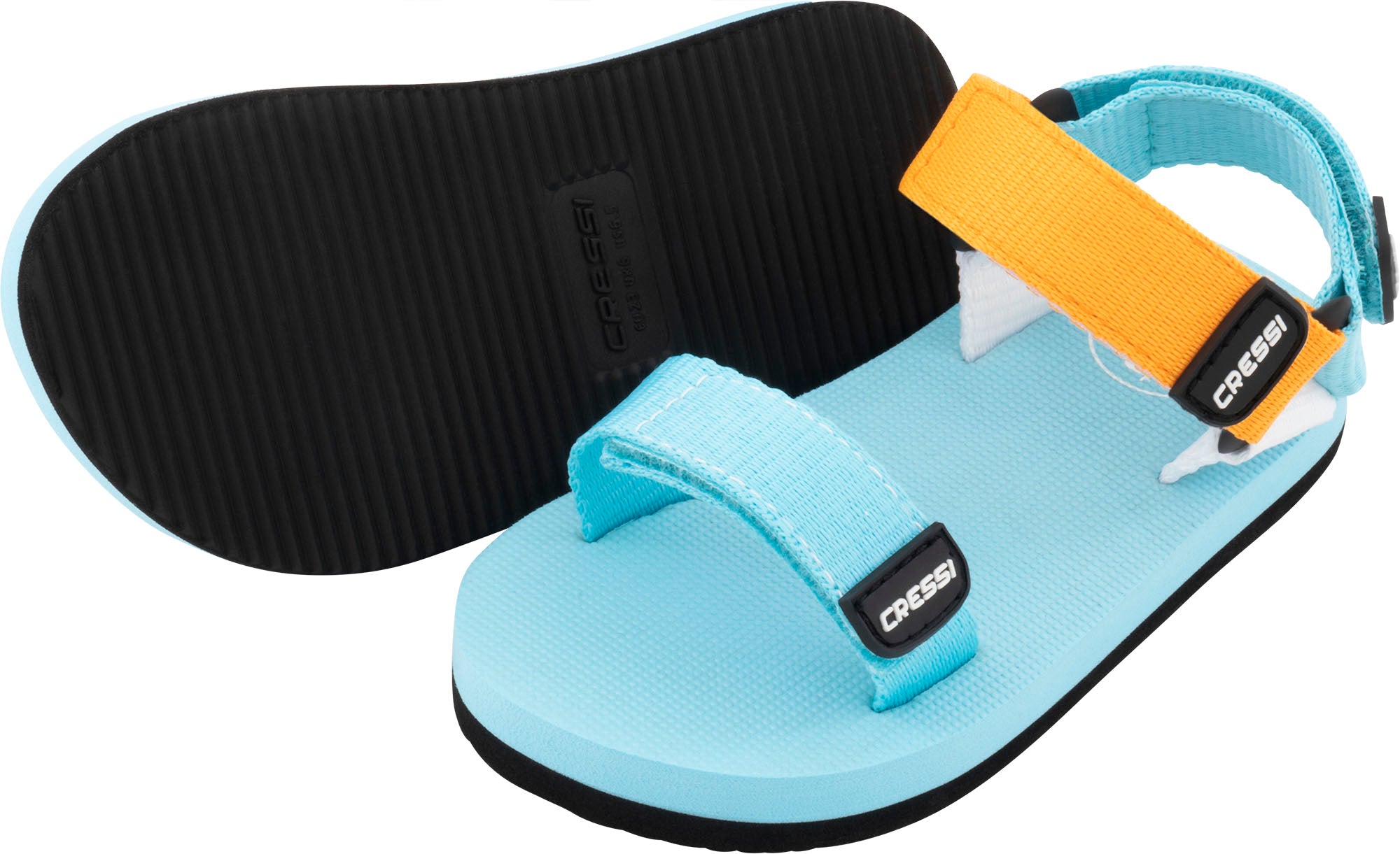 Cressi Rainbow Sandals - XVC102023 - Rainbow Sandals - Turquoise / Orange / 23 - Beach