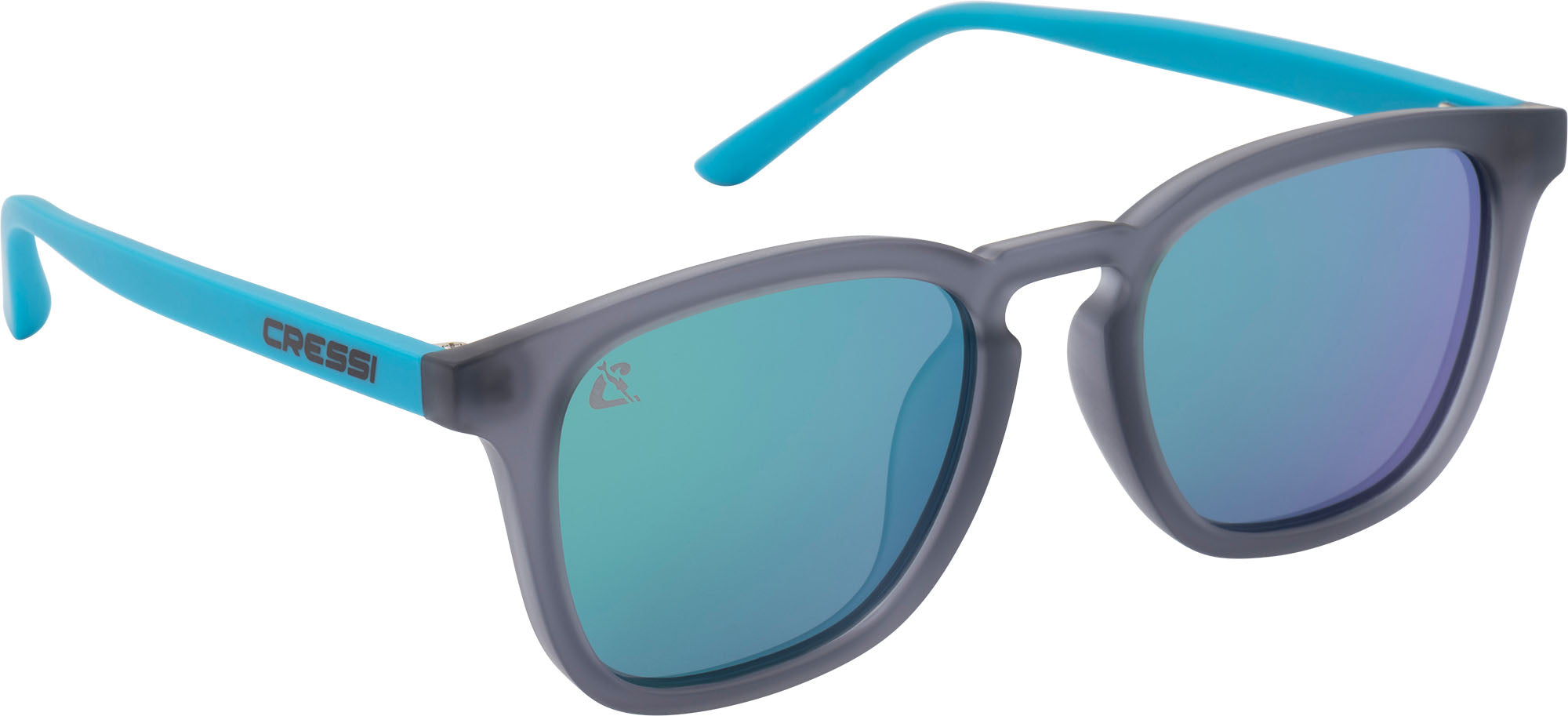 Cressi Riviera Sunglasses - XDB102559 - Riviera Sunglasses - Grey / Green Mirrored Lens - Beach | Watersports