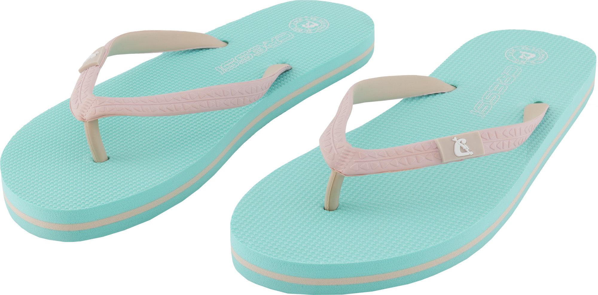 Cressi St Tropez Lady Flip-Flops - XVC110035 - St Tropez Lady Flip-Flops - Lilac / Lime / 35/36 - Swimming | Beach | Watersports