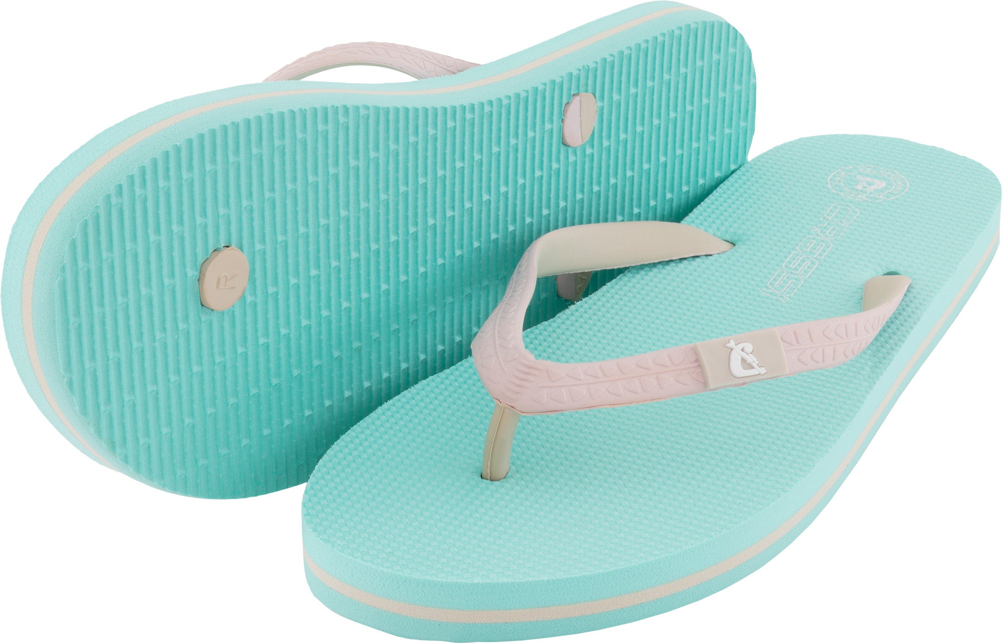 Cressi St Tropez Lady Flip-Flops - XVC110035 - St Tropez Lady Flip-Flops - Lilac / Lime / 35/36 - Swimming | Beach | Watersports