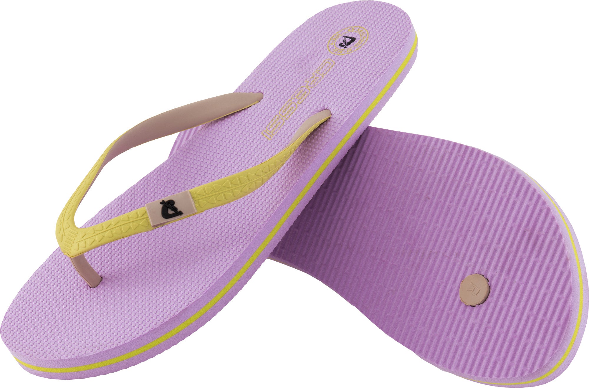 Cressi St Tropez Lady Flip-Flops - XVC110035 - St Tropez Lady Flip-Flops - Lilac / Lime / 35/36 - Swimming | Beach | Watersports