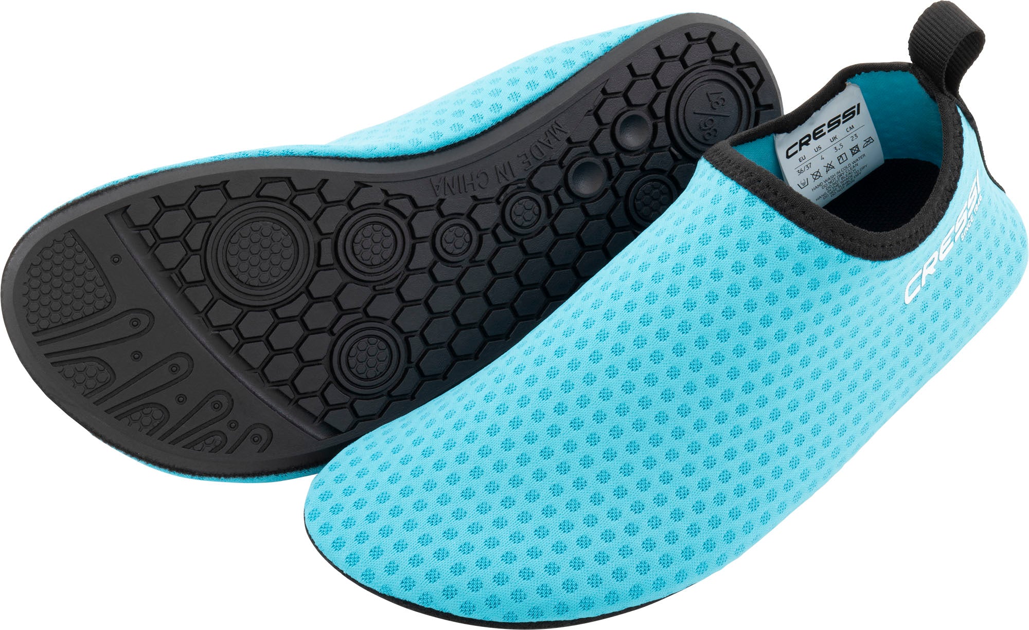 Cressi Tropea Aqua Socks - XLX423036 - Tropea Aqua Socks - Black / 36/37 - Beach | Watersports