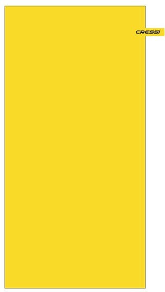 Cressi Vela Towel - XVA891221 - Vela Towel - Blue / Navy Blue / XS - Beach | Watersports