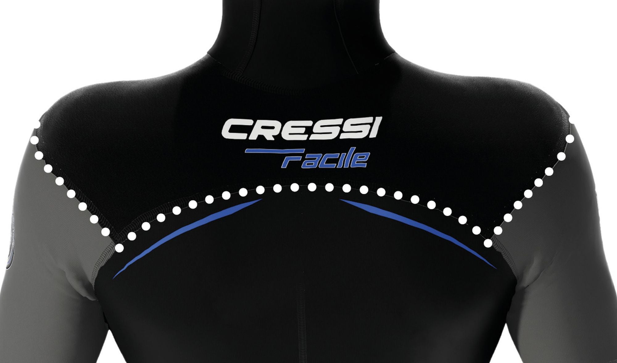 Facile 8 mm Wetsuit Man