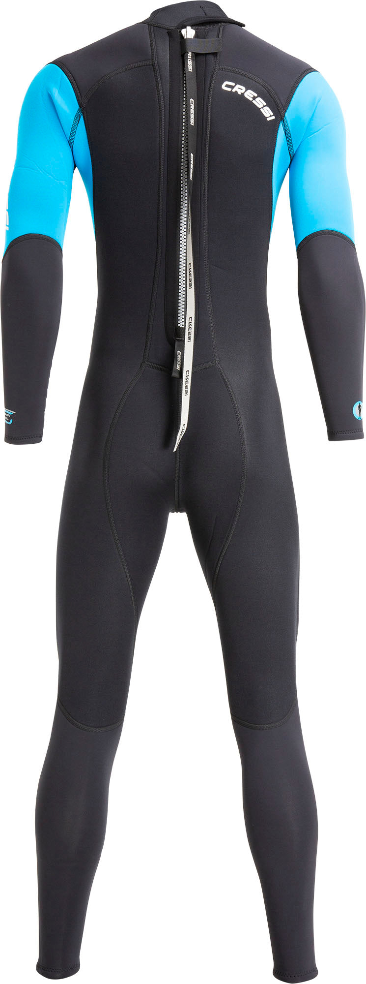 Cressi Morea Wetsuit Lady - LU476501 - Morea Wetsuit Lady - Black / Turquoise / XS / 3 mm - Scuba Diving | Snorkeling | Watersports