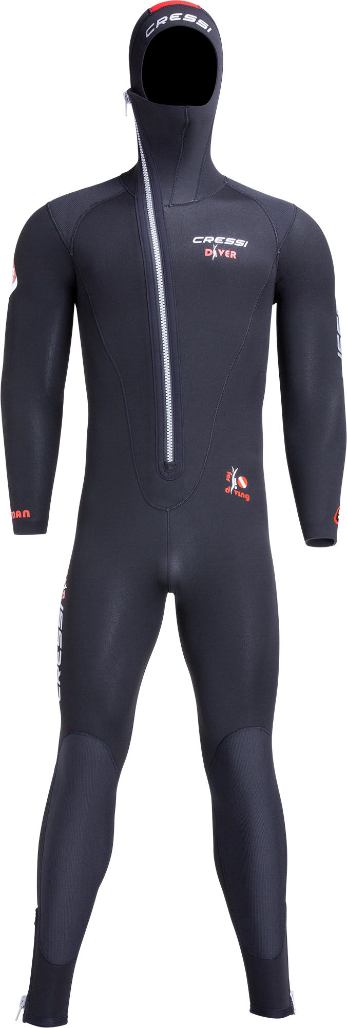 Diver Man One-Piece Wetsuit 5 mm