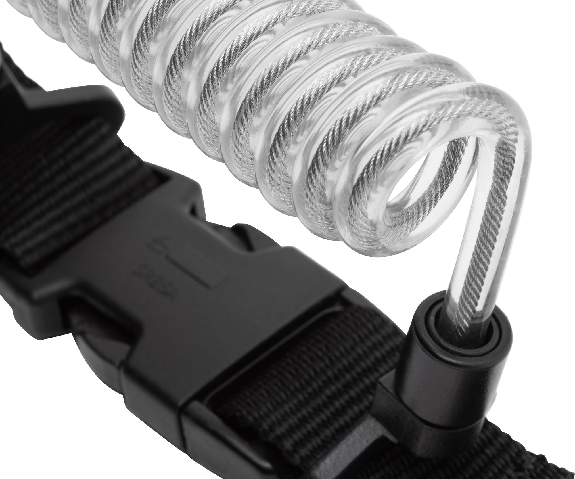 Spiralförmige Schlaufe mit Clip