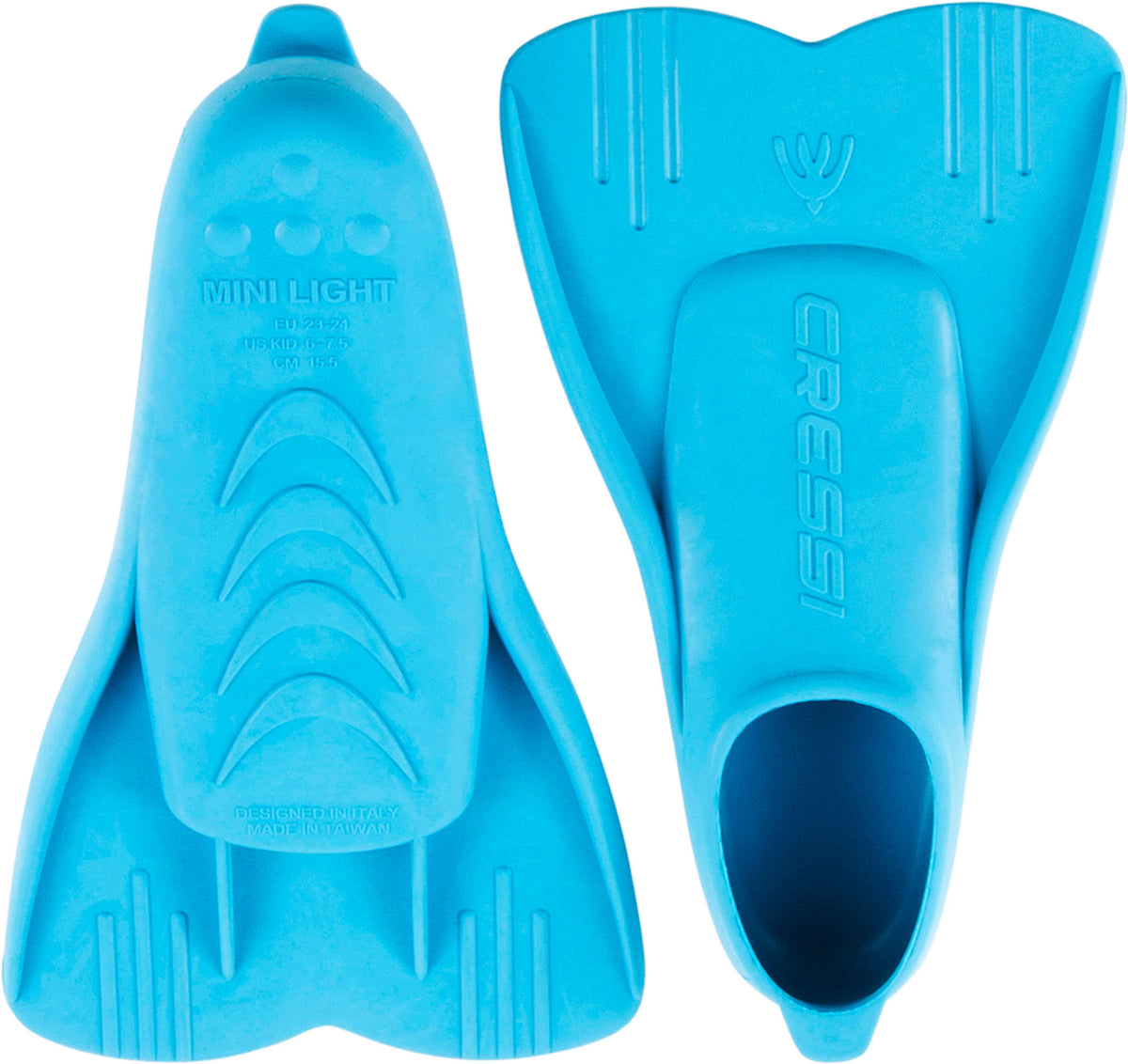 Mini Light Short Full Foot Fins