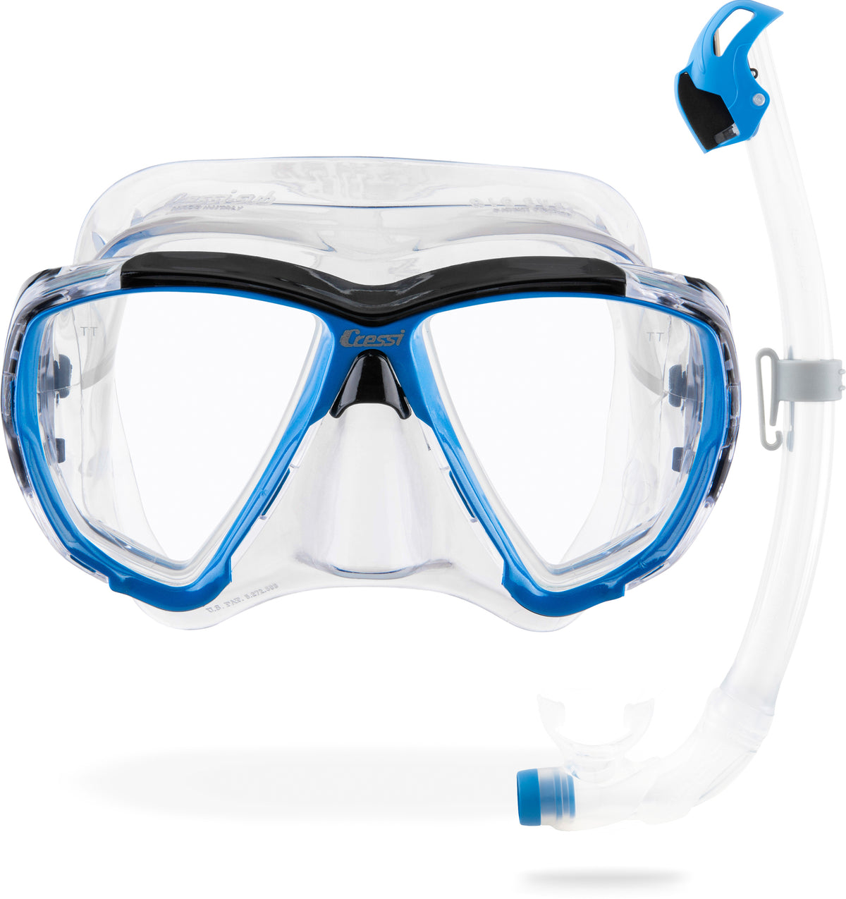 Big Eyes + Seal Dry Snorkel Combo