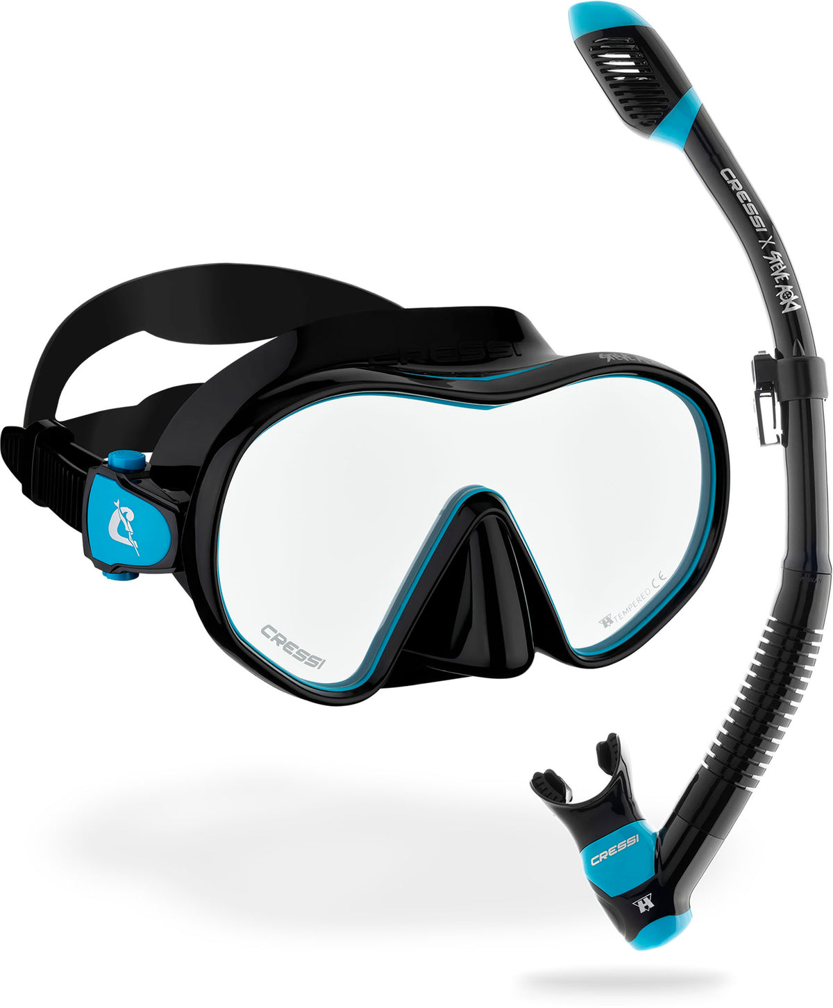 F-Dual + Supernova Dry Snorkel Combo Mirrored Lens
