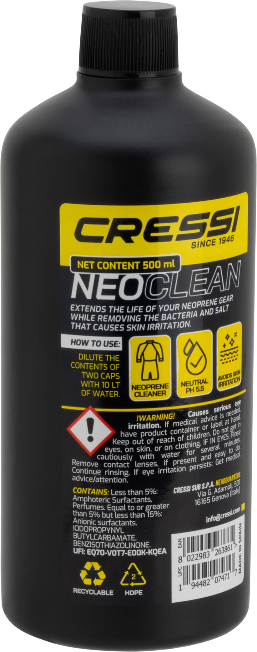 Neo Clean Neoprene Cleaner 500ml