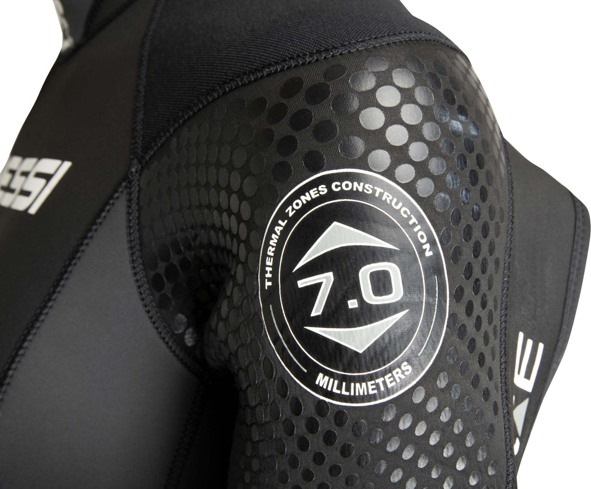 Ice Lady Semi-Dry Wetsuit 7 mm