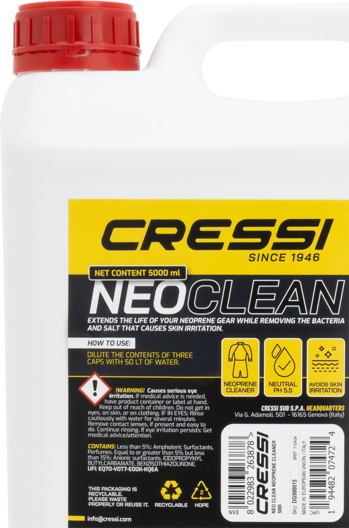 Neo Clean Neoprene Cleaner 5 l