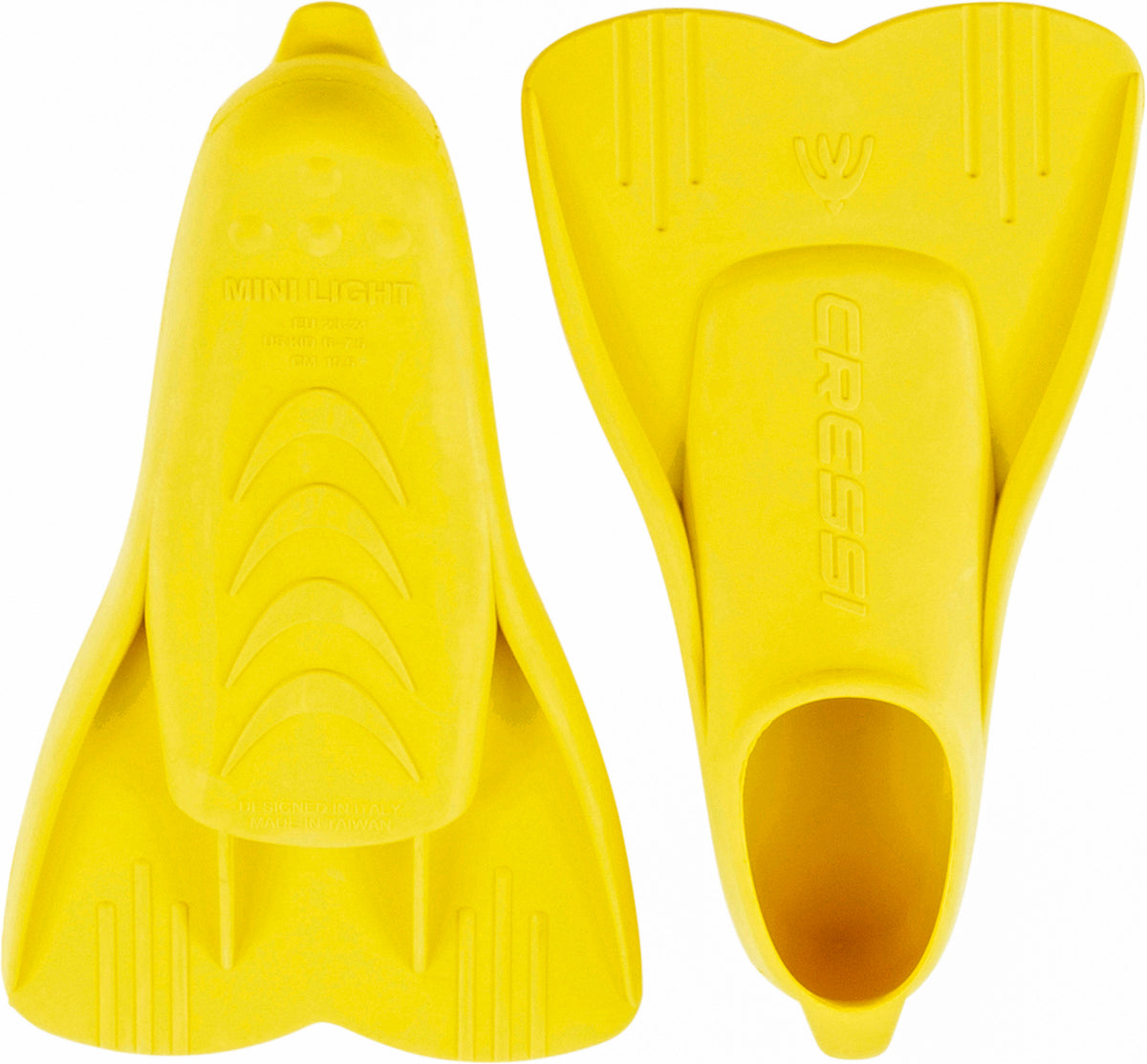 Mini Light Short Full Foot Fins