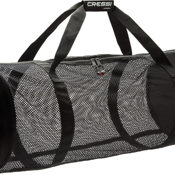 Cressi Sac Filet Mesh Duffle Bag Pour Matériel Snorkeling - Sac De Transport Et Rinçage Rapide