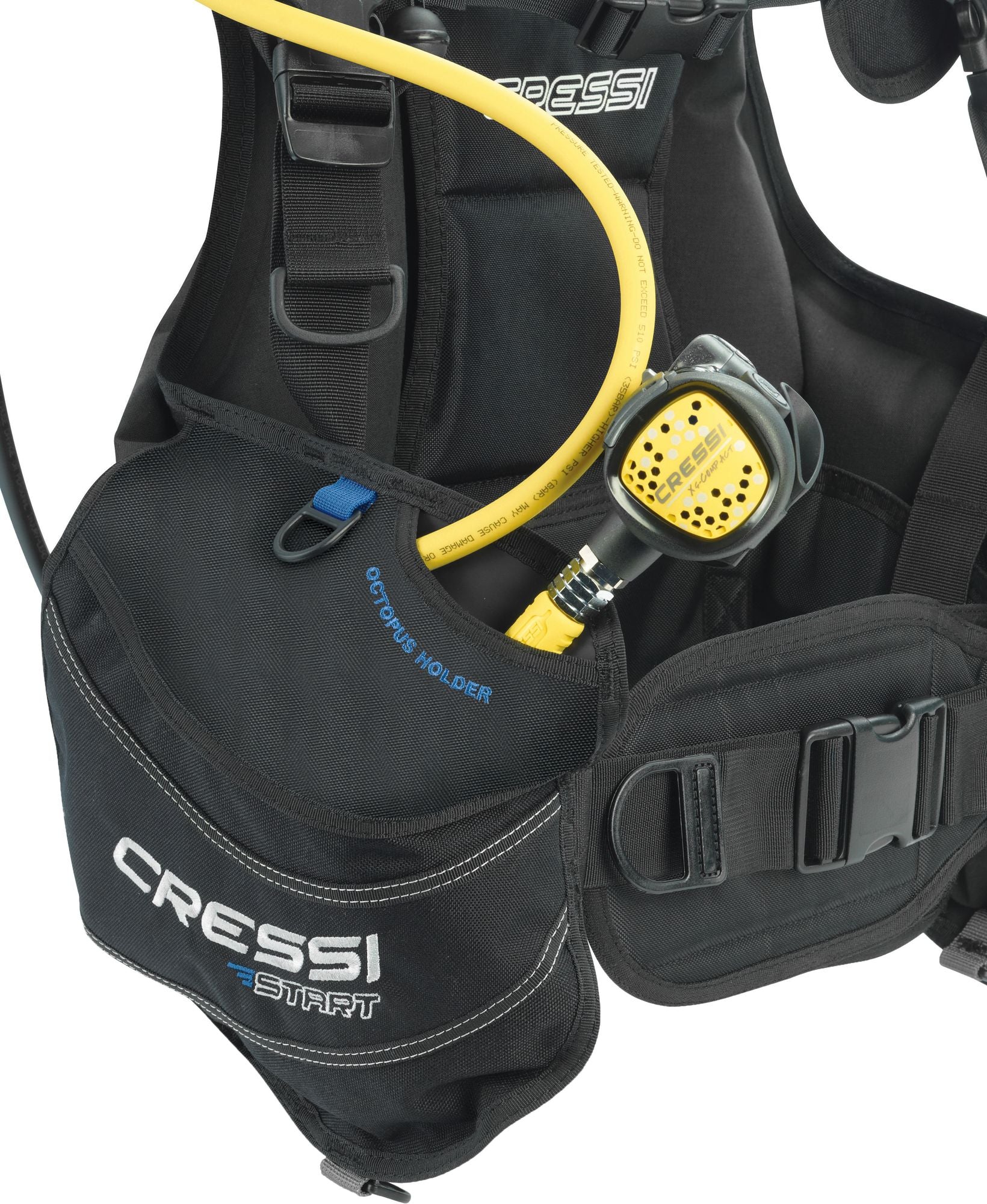 Cressi Start Scuba Set immersion subacque gav g.a.v. equilibrator erogator scuba diving dive bcd b.c.d. regulator scuba set