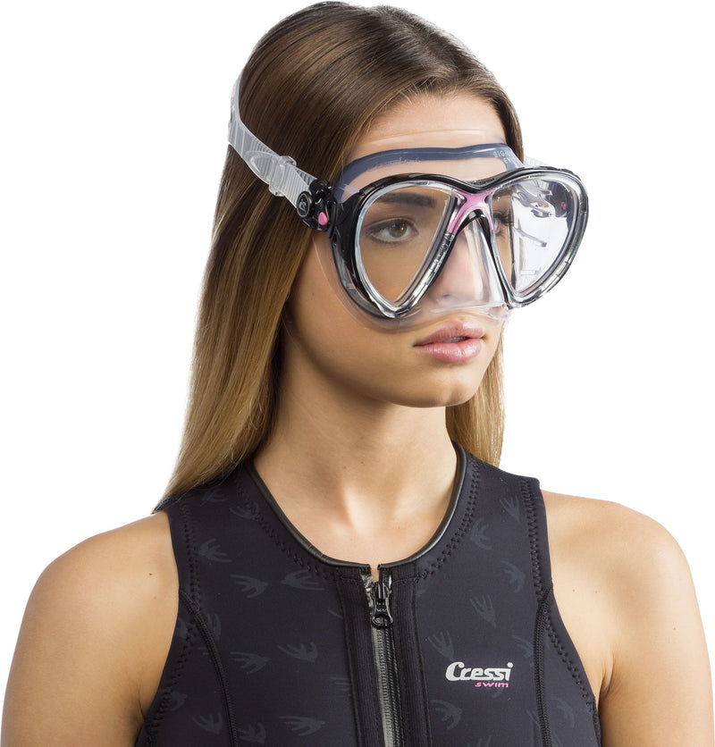 Cressi Big Eyes Evolution Mask maschera spiaggia immersion subacque mascher scuba diving snorkeling & beach mask adult